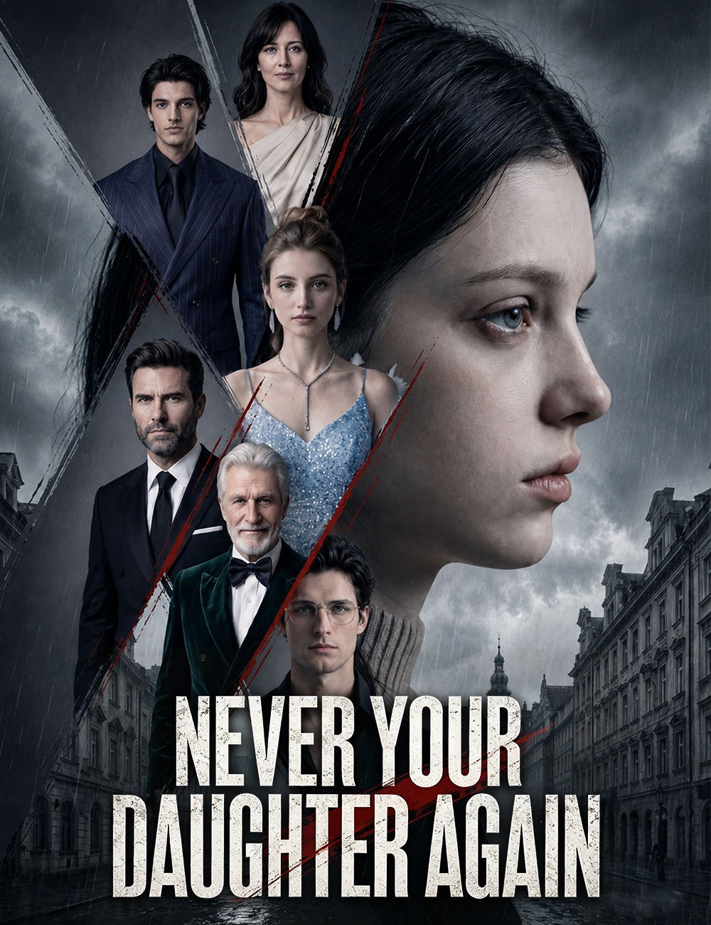 Poster Never Your Daughter Again