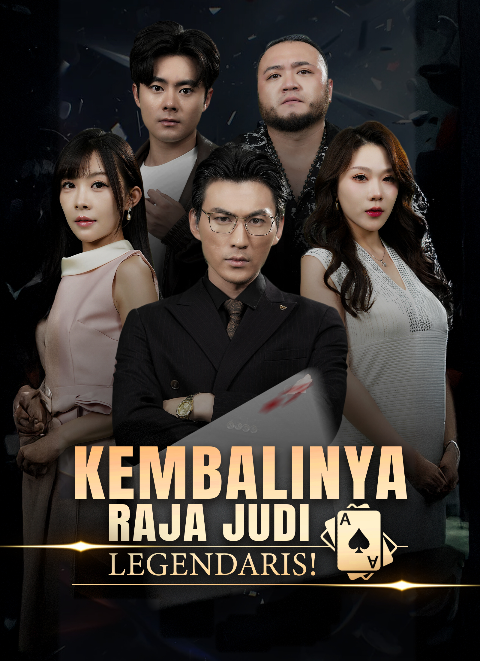 Poster Kembalinya Raja Judi Legendaris!