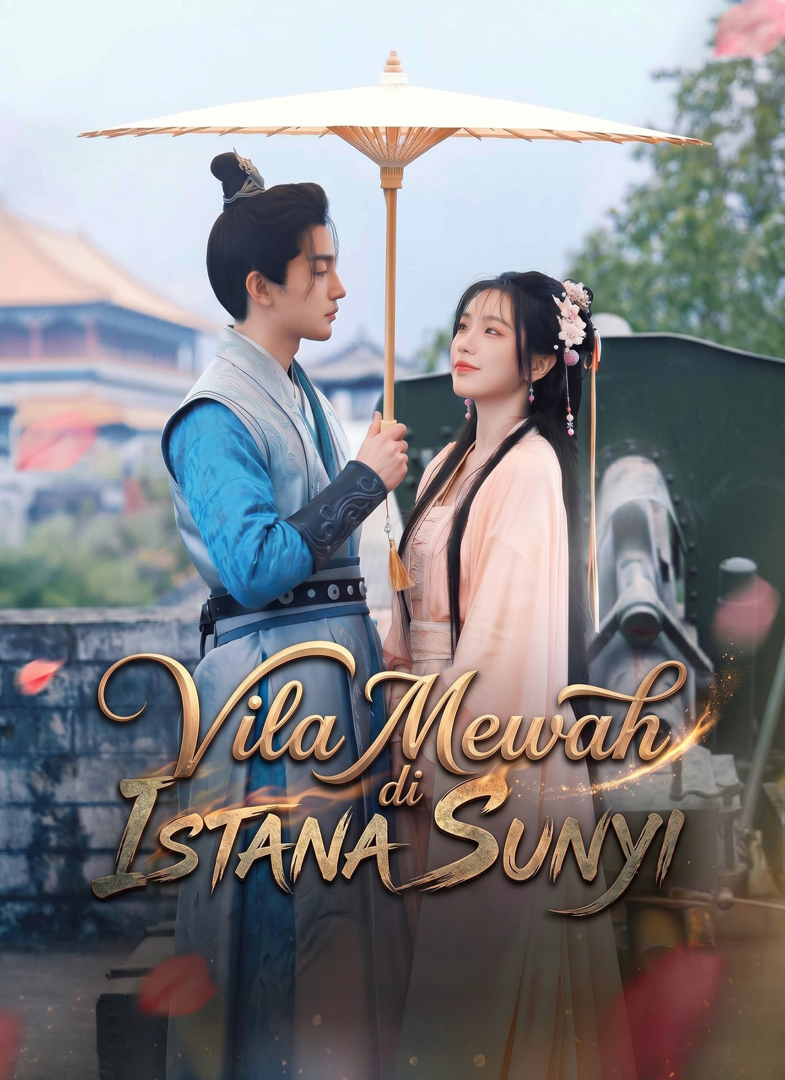 Poster Vila Mewah di Istana Sunyi