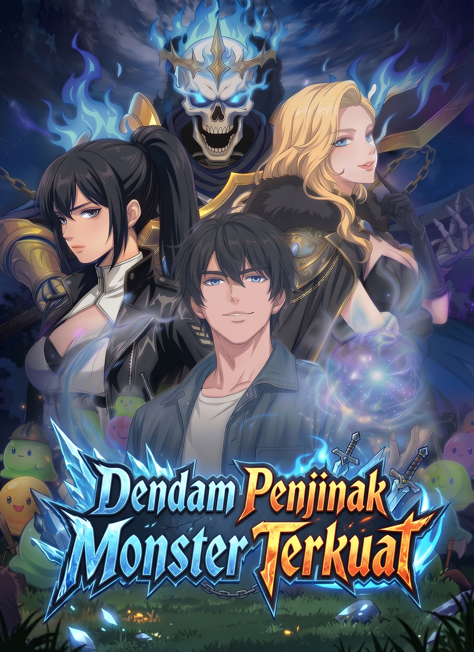 Poster Dendam Penjinak Monster Terkuat