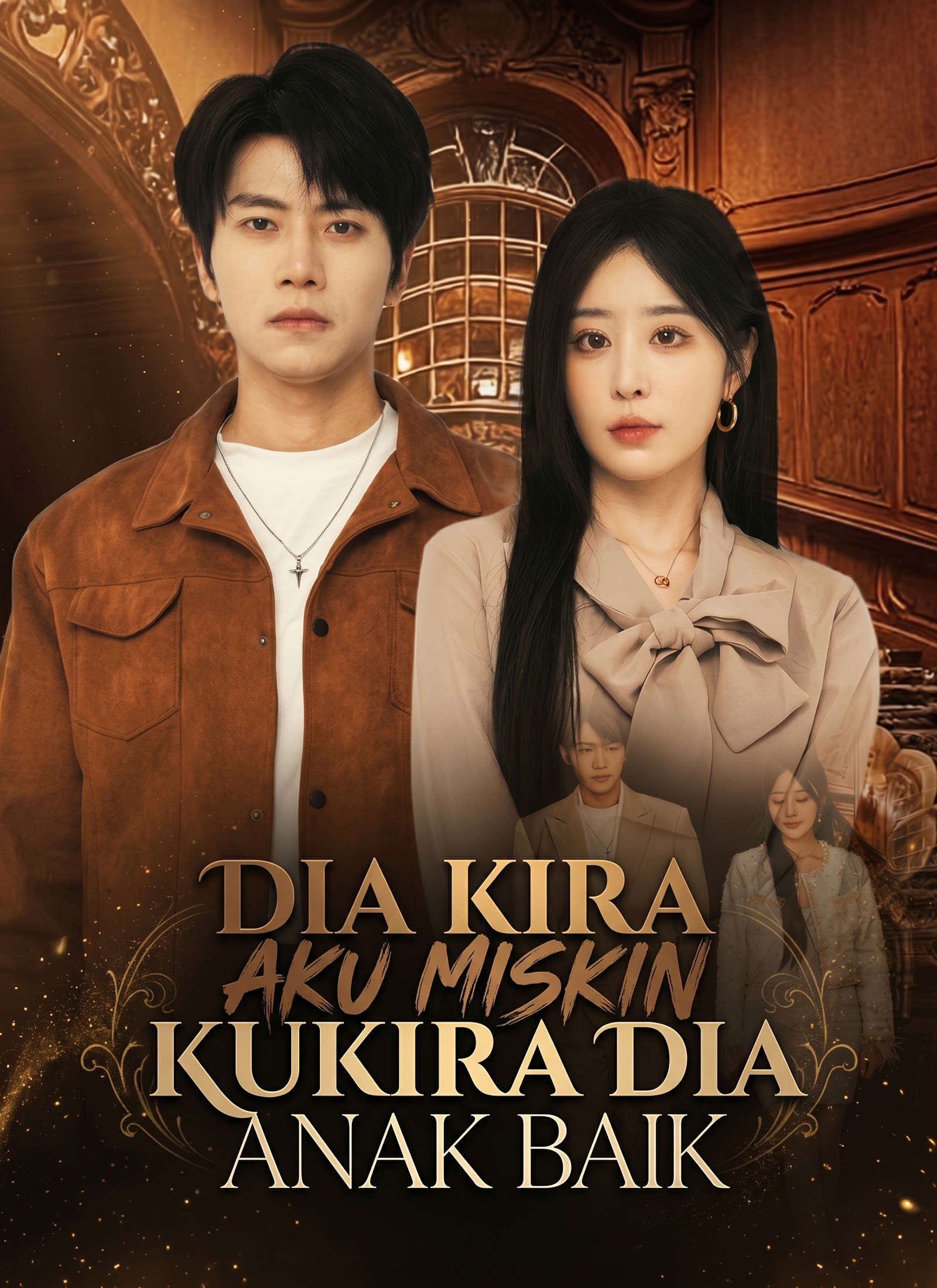 Poster Dia Kira Aku Miskin, Kukira Dia Anak Baik