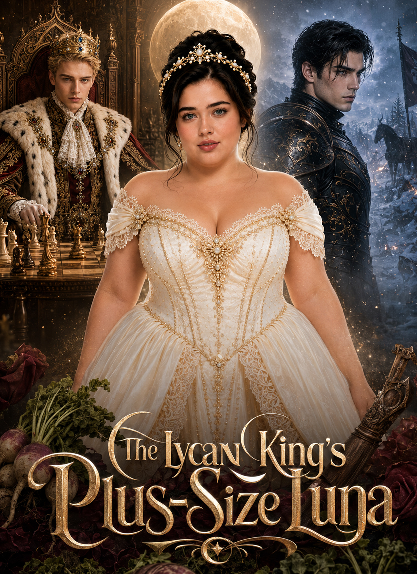 Poster The Lycan King's Plus-Size Luna