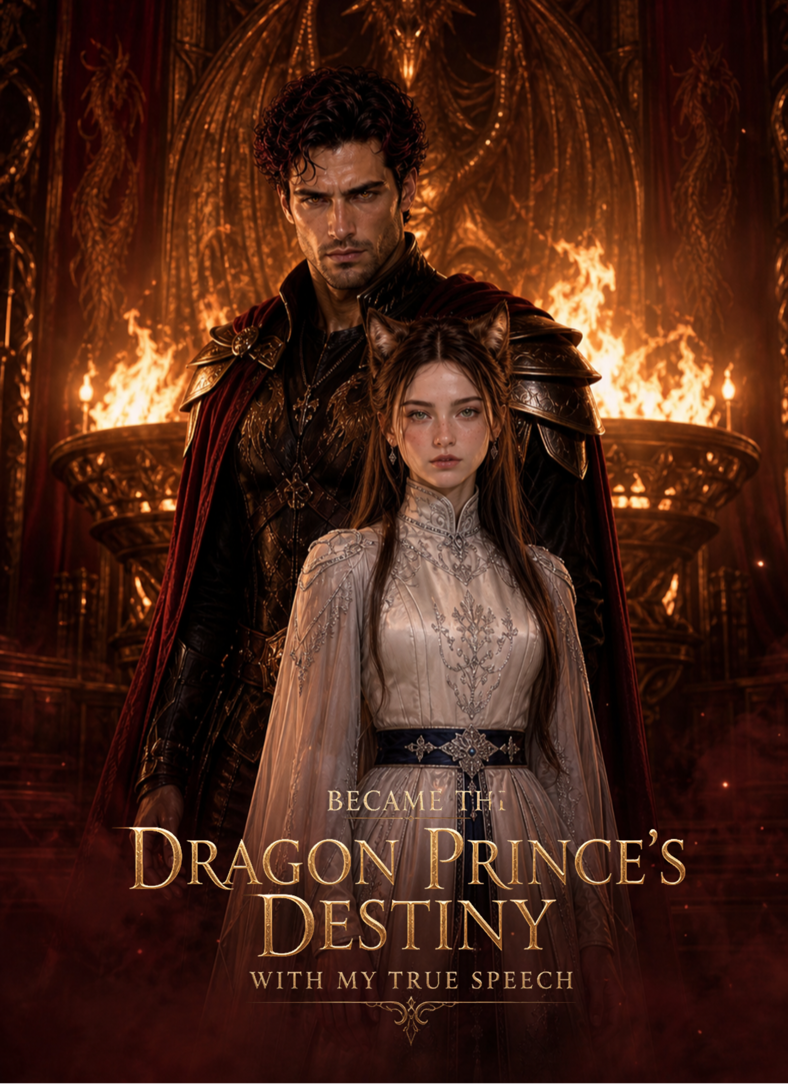 Poster Became the Dragon Prince’s Destiny with My True Speech