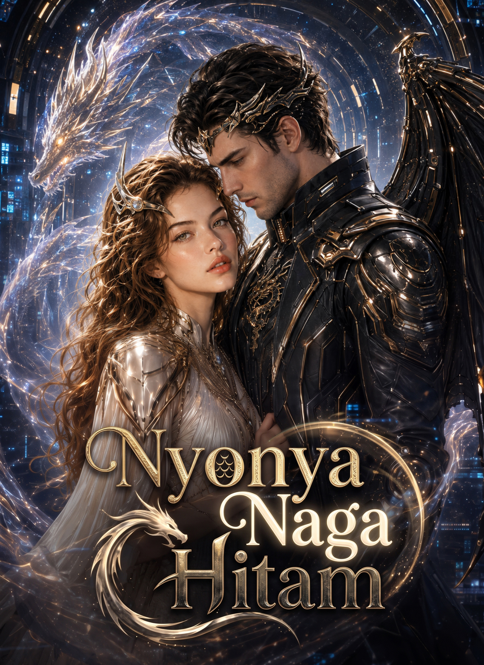 Poster Nyonya Naga Hitam