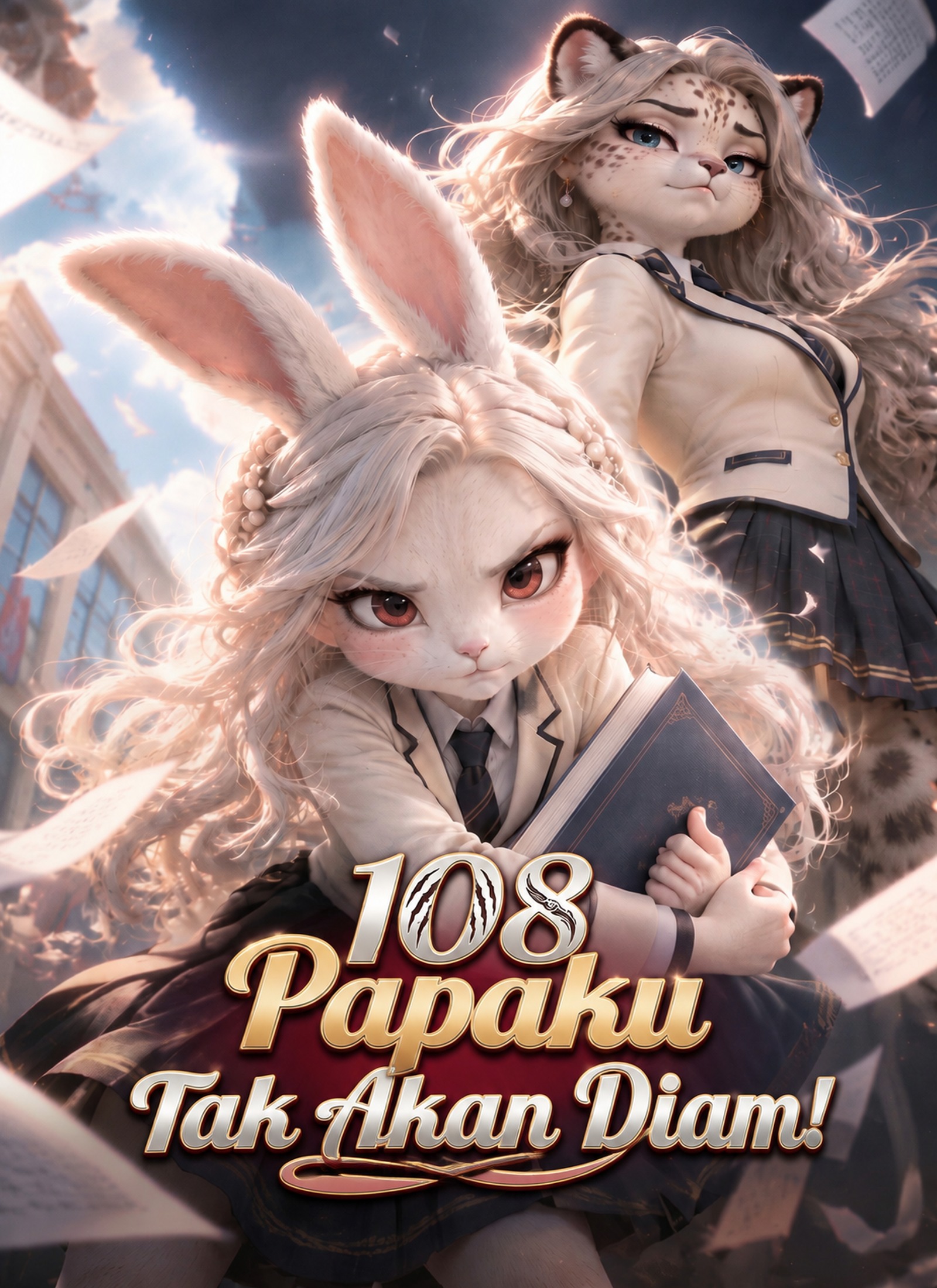 Poster 108 Papaku Tak Akan Diam!
