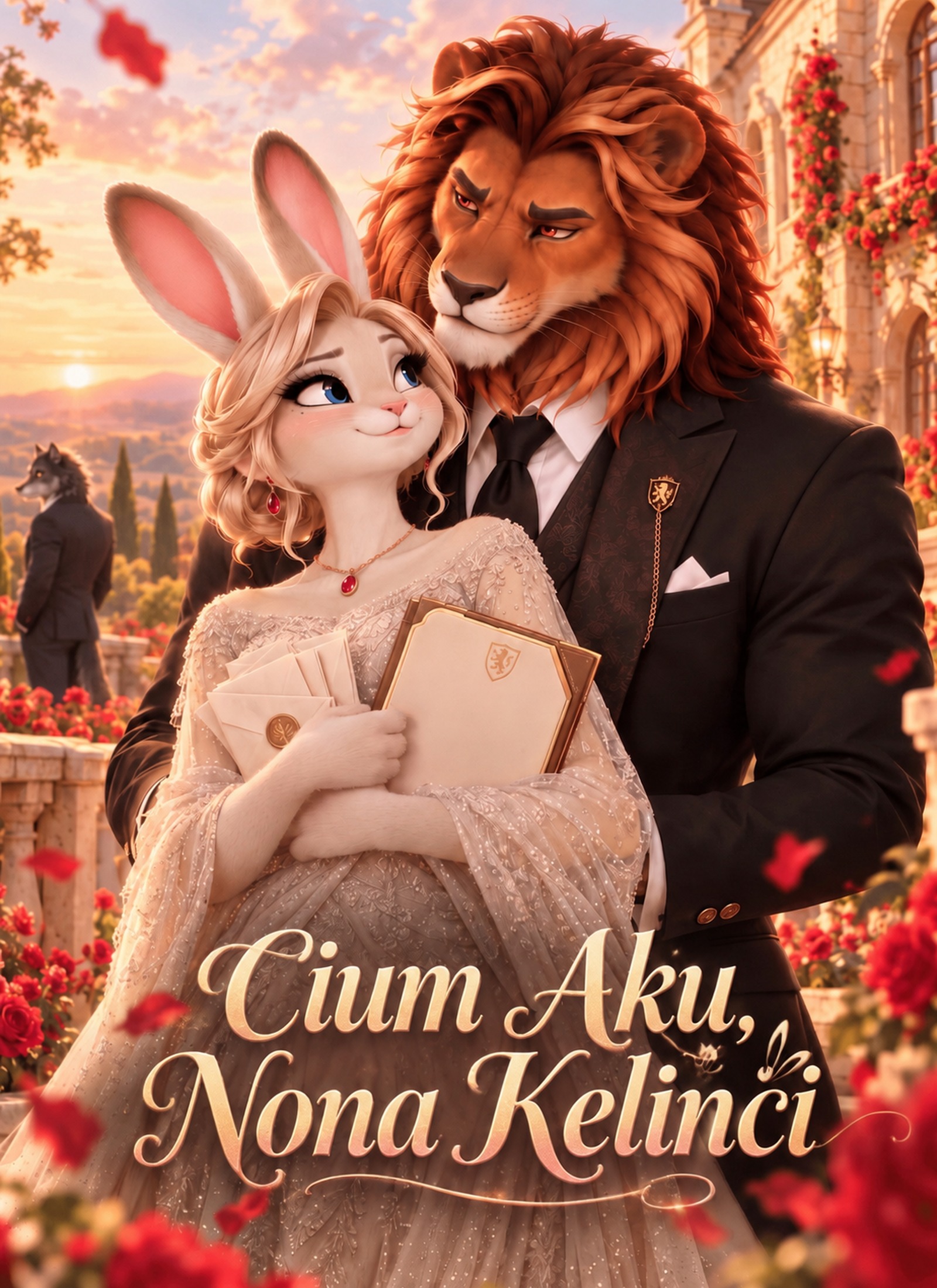 Poster Cium Aku, Nona Kelinci