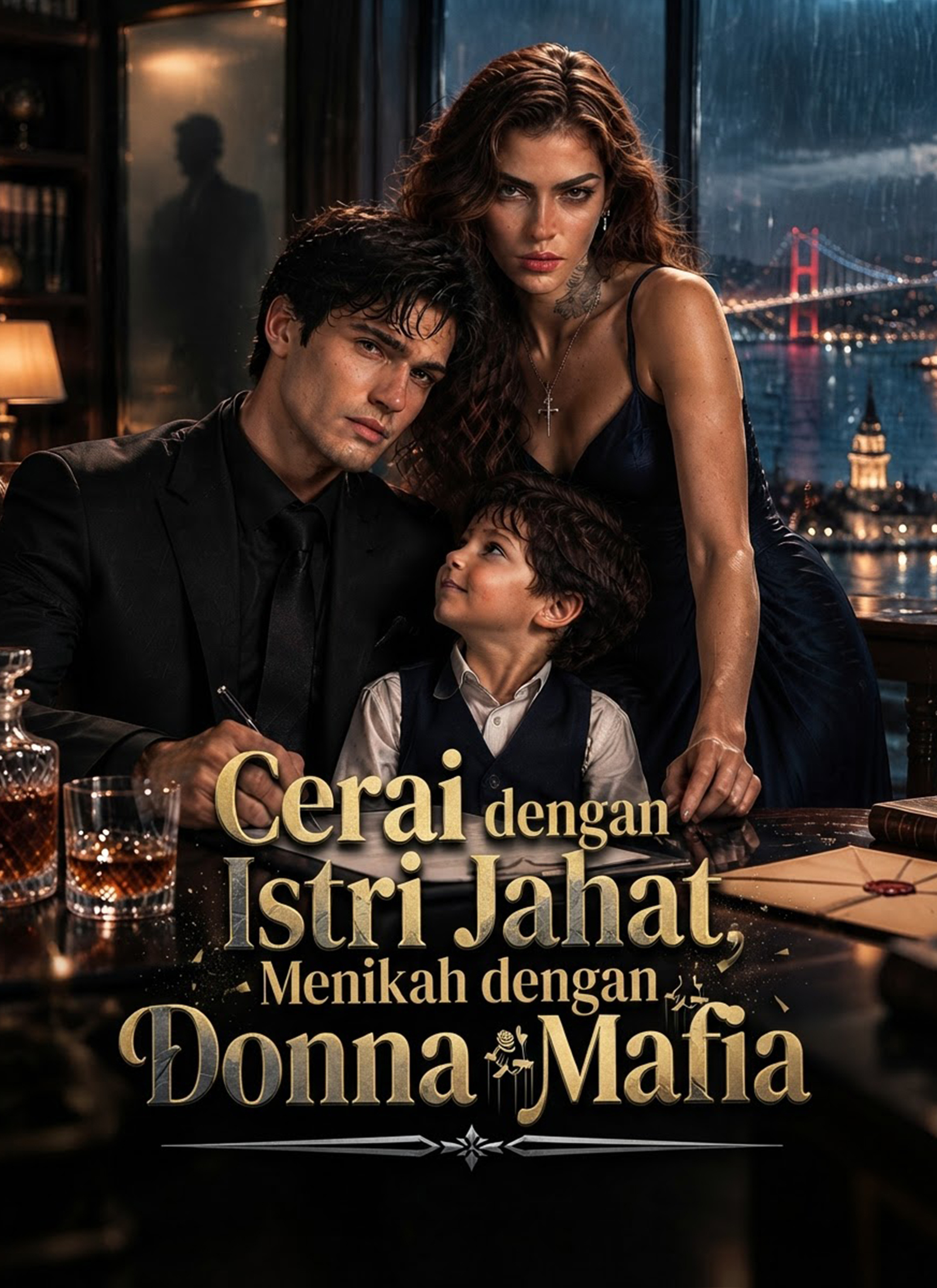 Poster [Dubbing]Cerai dengan Istri Jahat, Menikah dengan Donna Mafia
