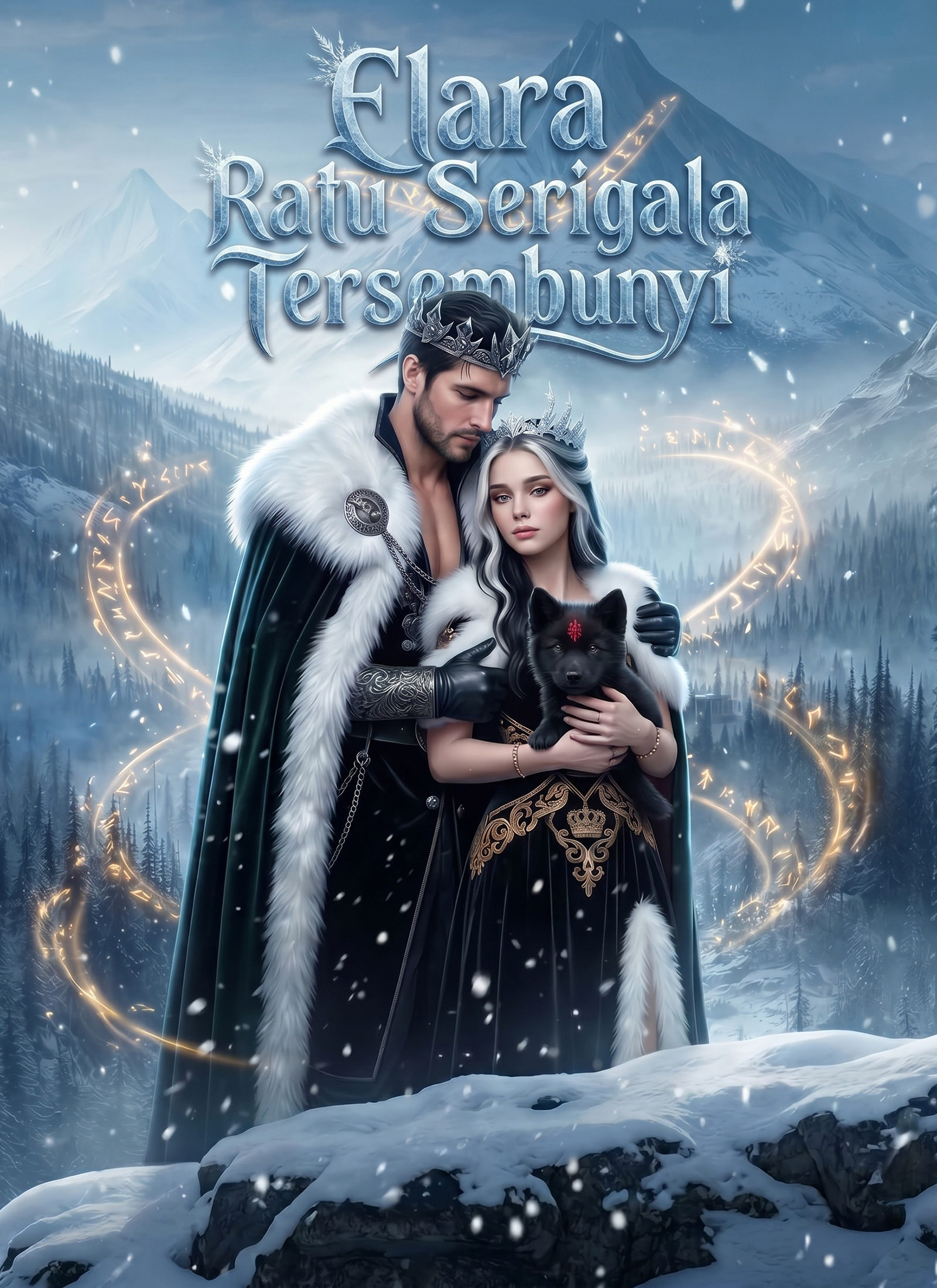 Poster Elara Ratu Serigala Tersembunyi
