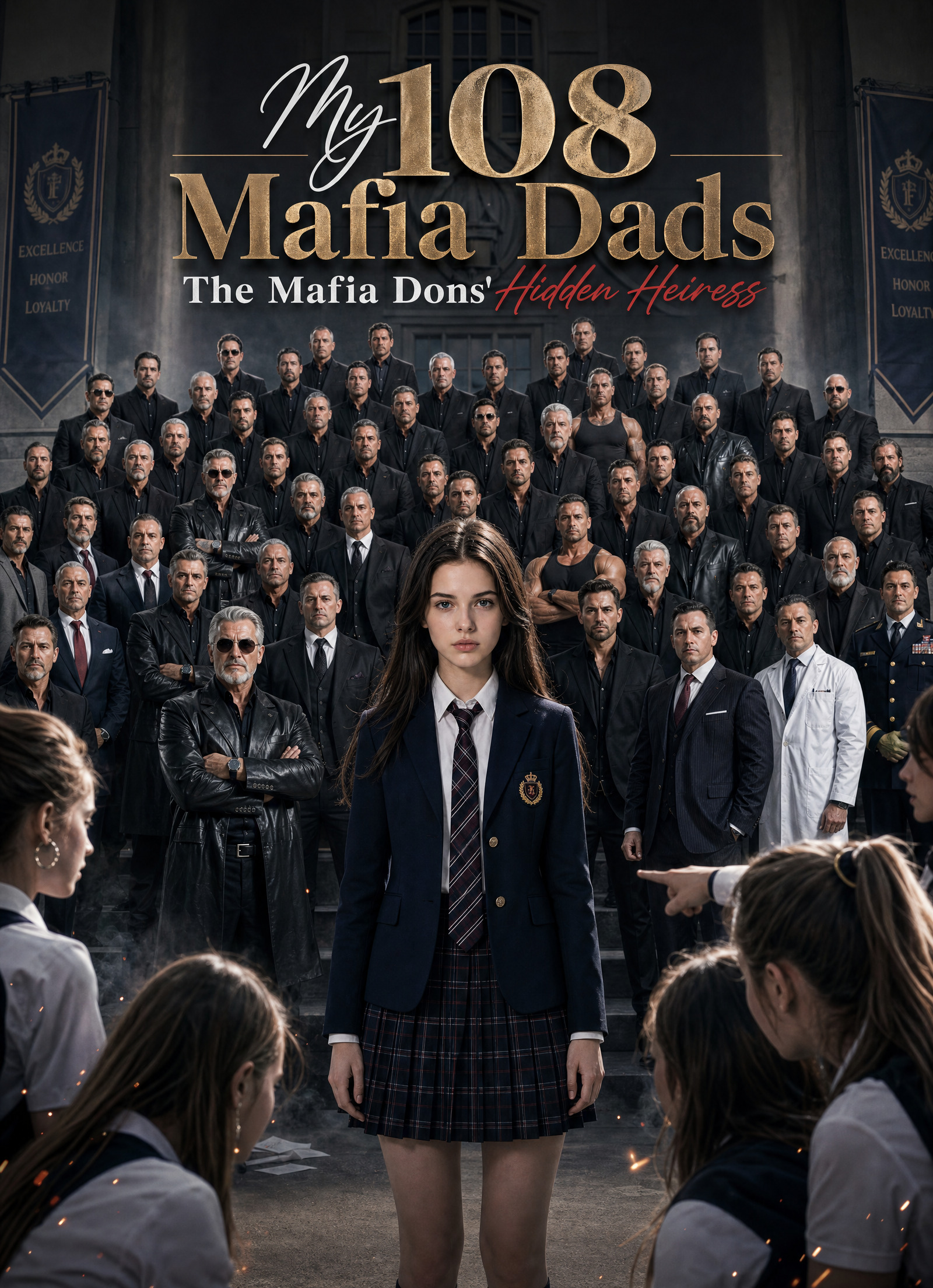 Poster My 108 Mafia Dads The Mafia Dons' Hidden Heiress