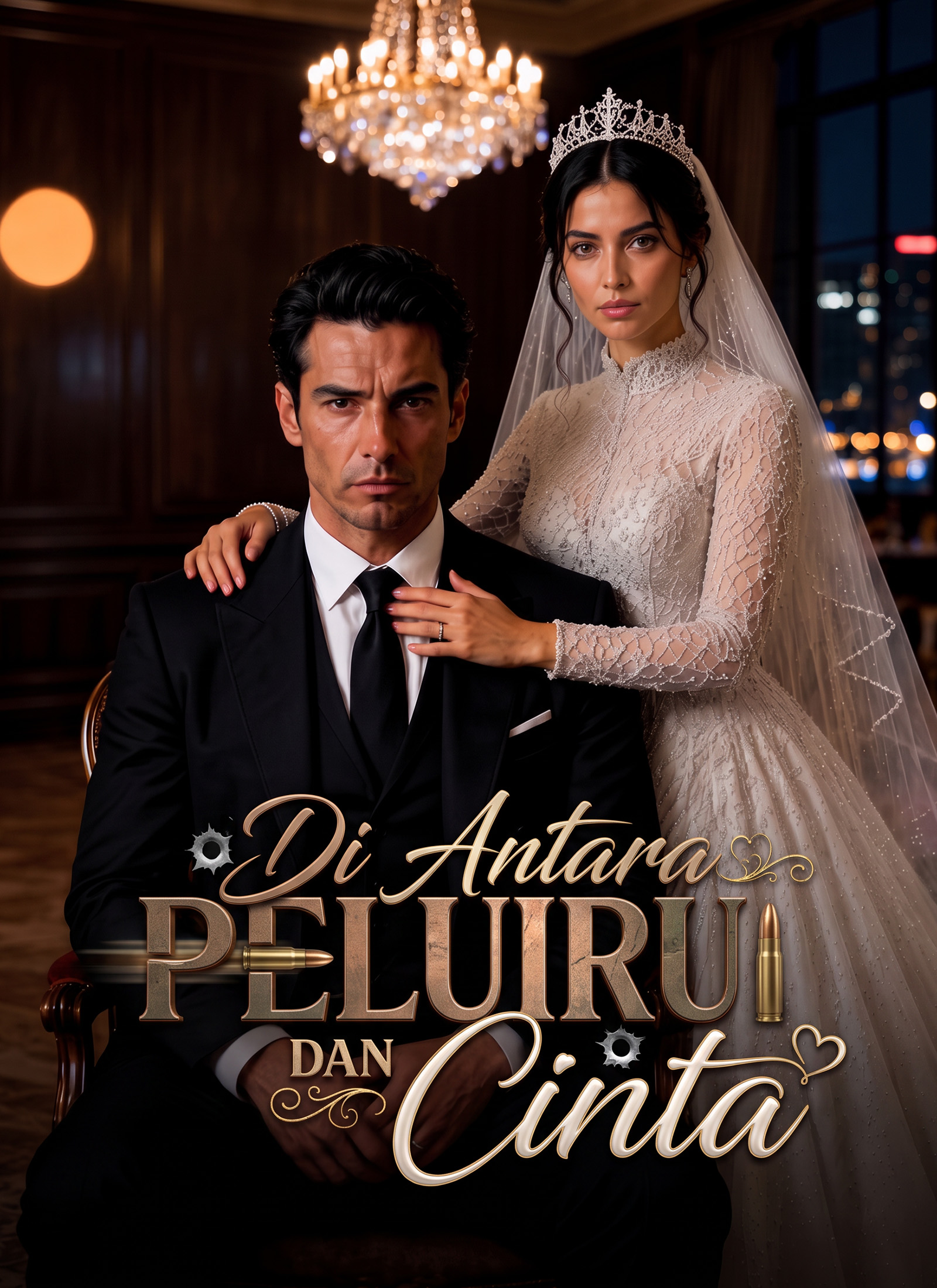 Poster Di Antara Peluru dan Cinta