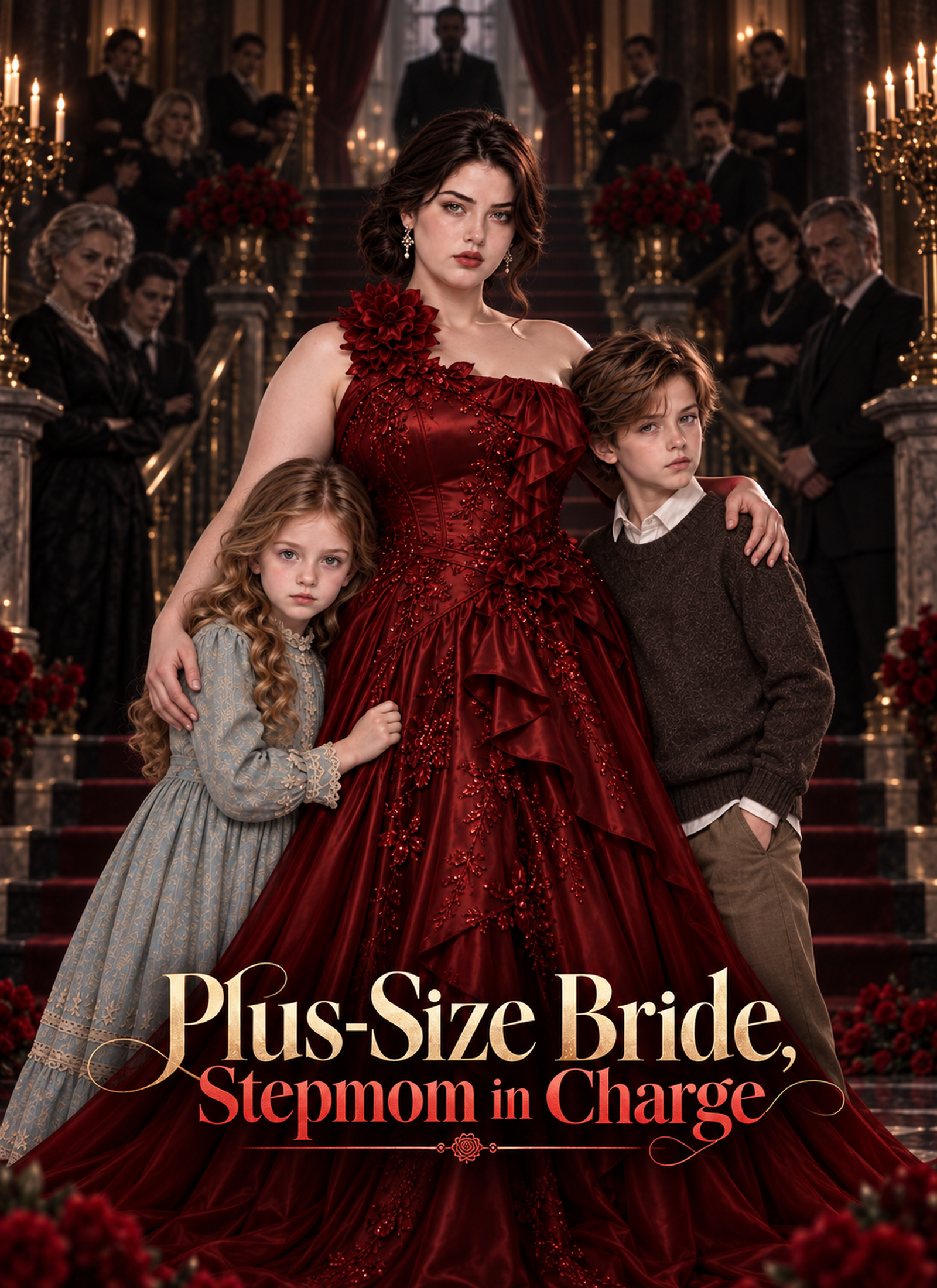 Poster Plus-Size Bride, Stepmom in Charge