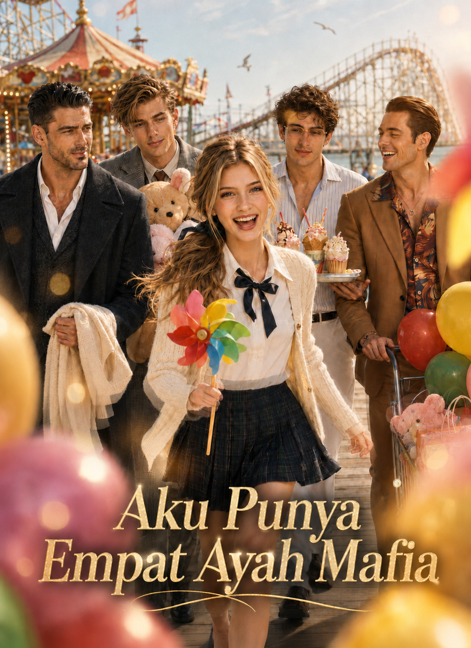 Poster Aku Punya Empat Ayah Mafia