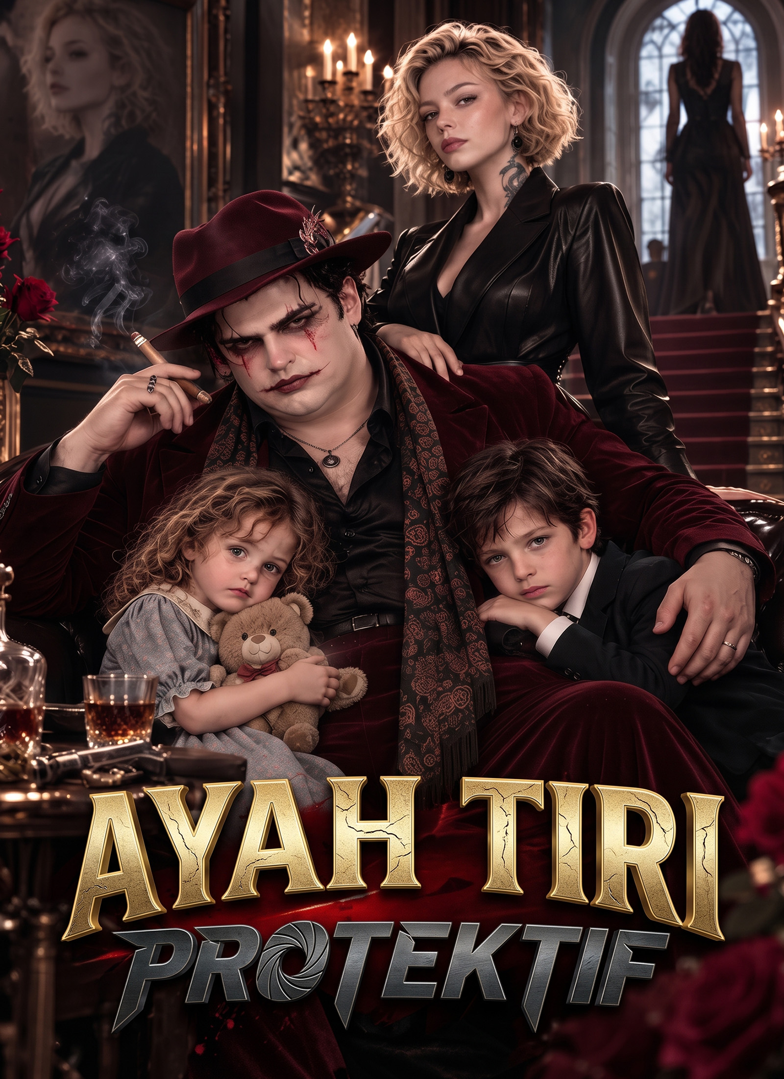 Poster Ayah Tiri Protektif