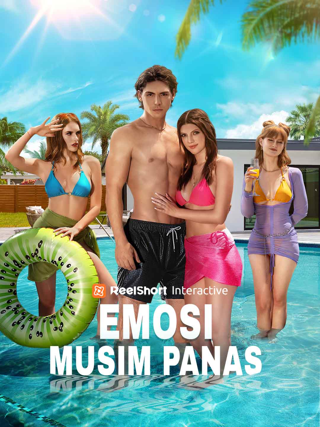 Poster Kisah Musim Panas yang Tak Jelas