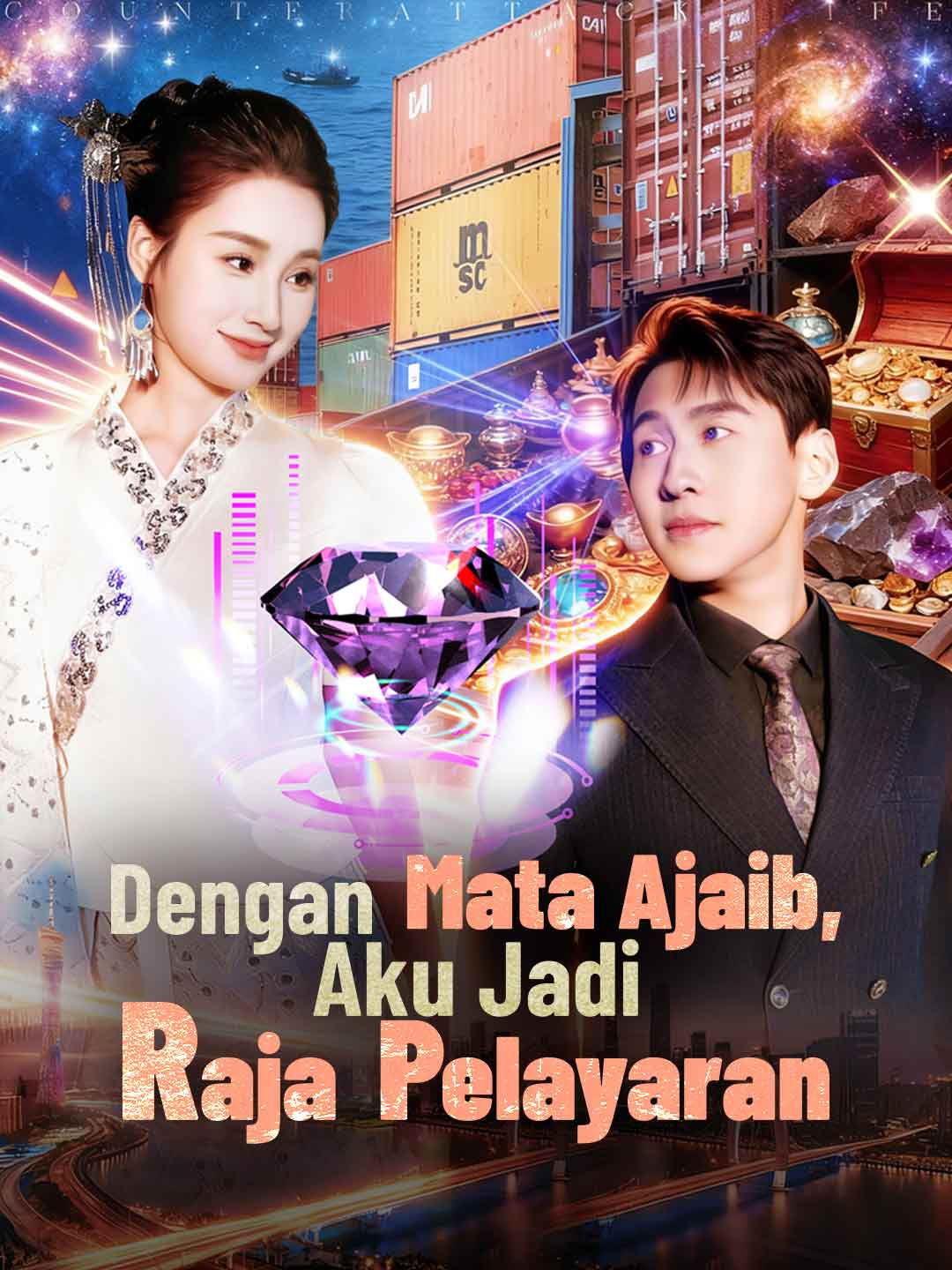 Poster Dengan Mata Ajaib, Aku Jadi Raja Pelayaran