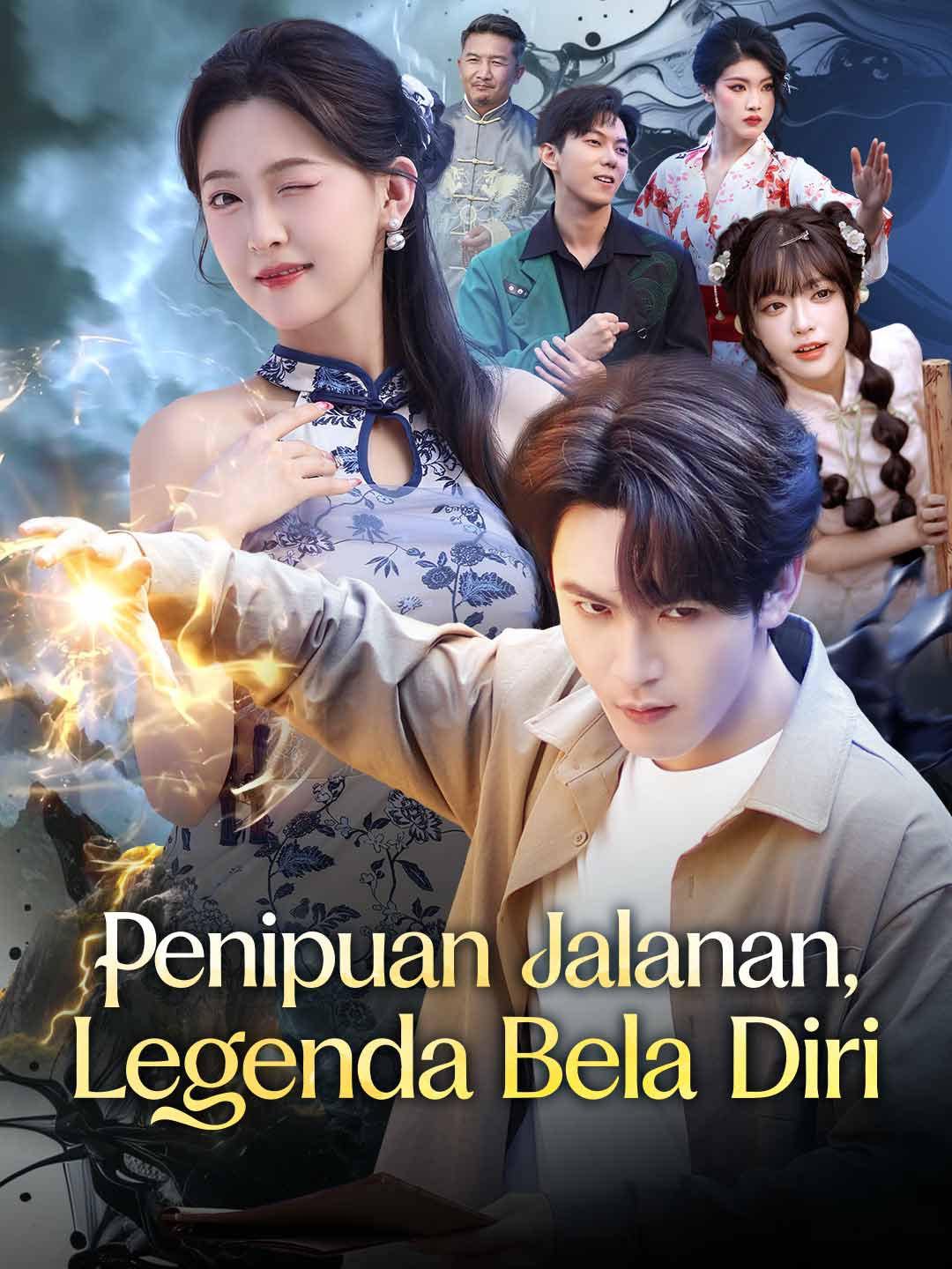 Poster Penipuan Jalanan, Legenda Bela Diri