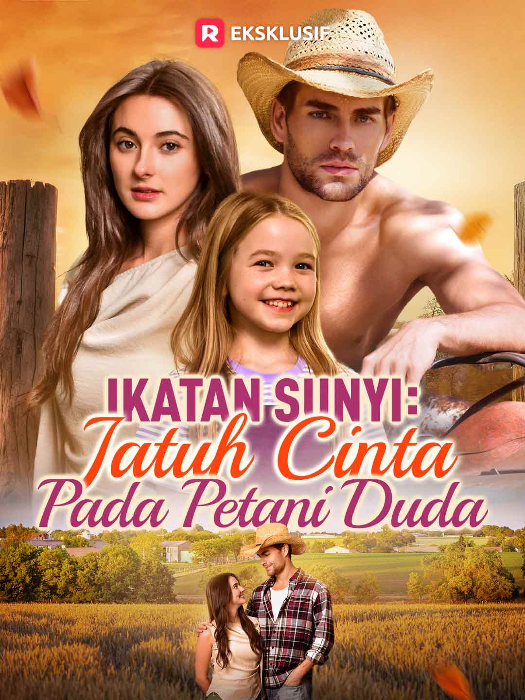 Poster Ikatan Sunyi: Jatuh Cinta pada Petani Duda