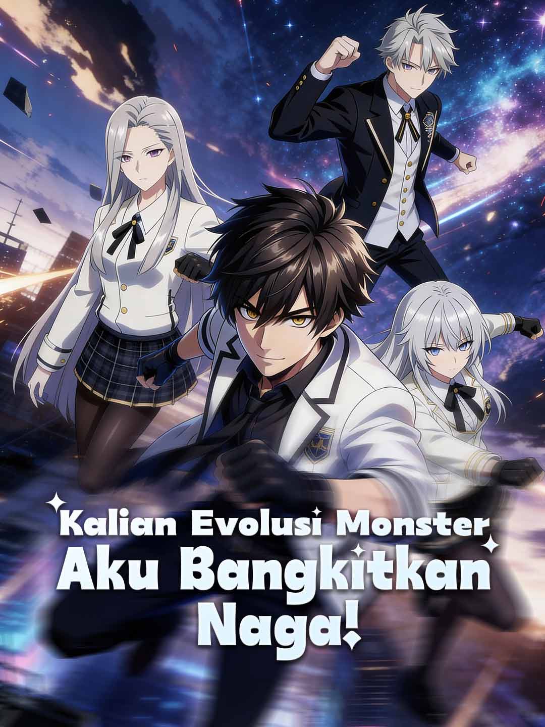Poster Kalian Evolusi Monster, Aku Bangkitkan Naga!