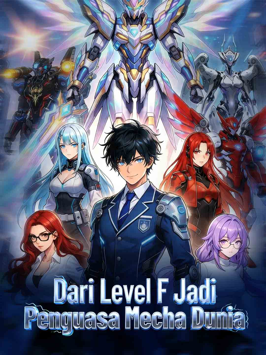 Poster Dari Level F Jadi Penguasa Mecha Dunia