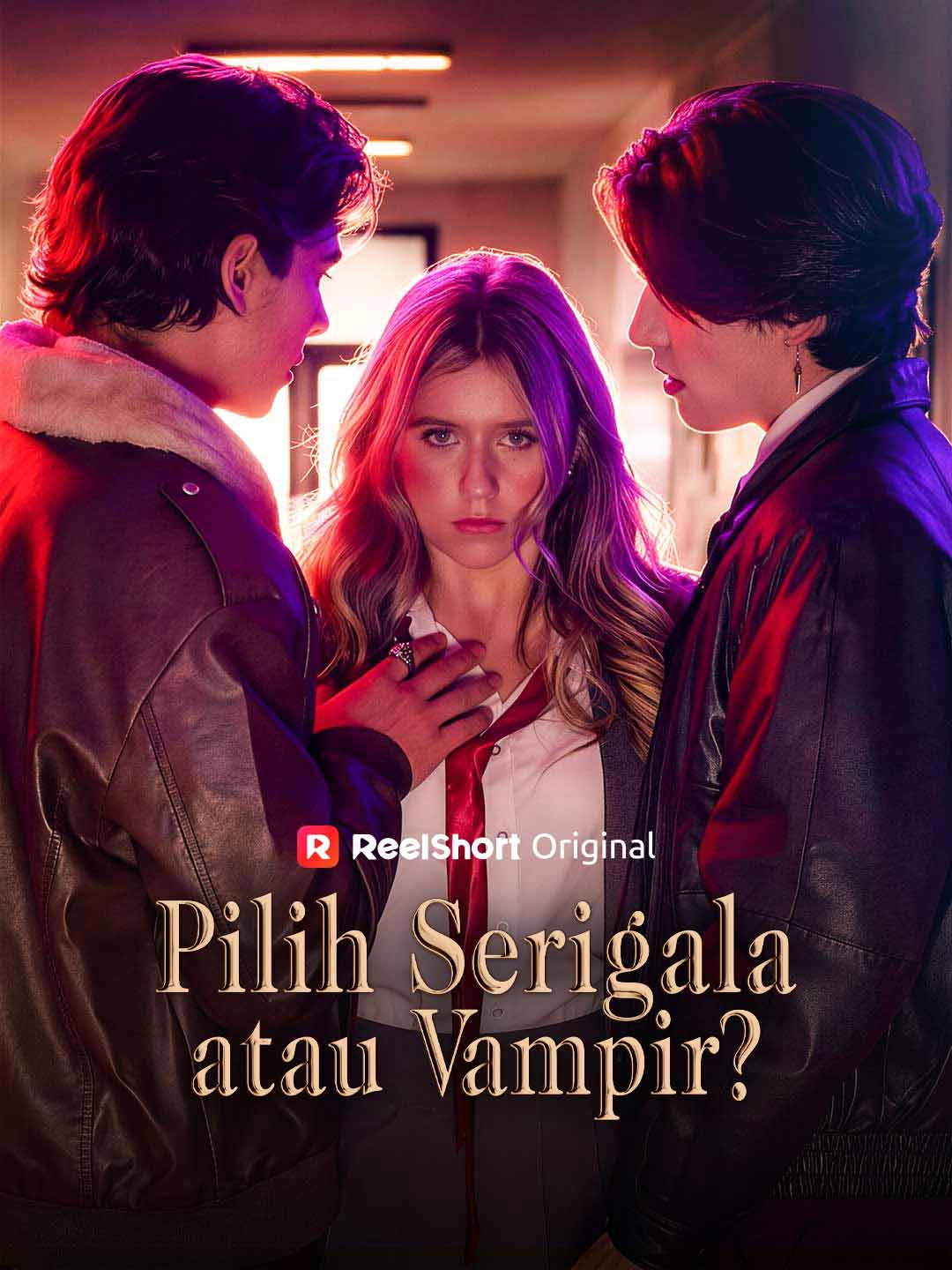 Poster Pilih Serigala atau Vampir?