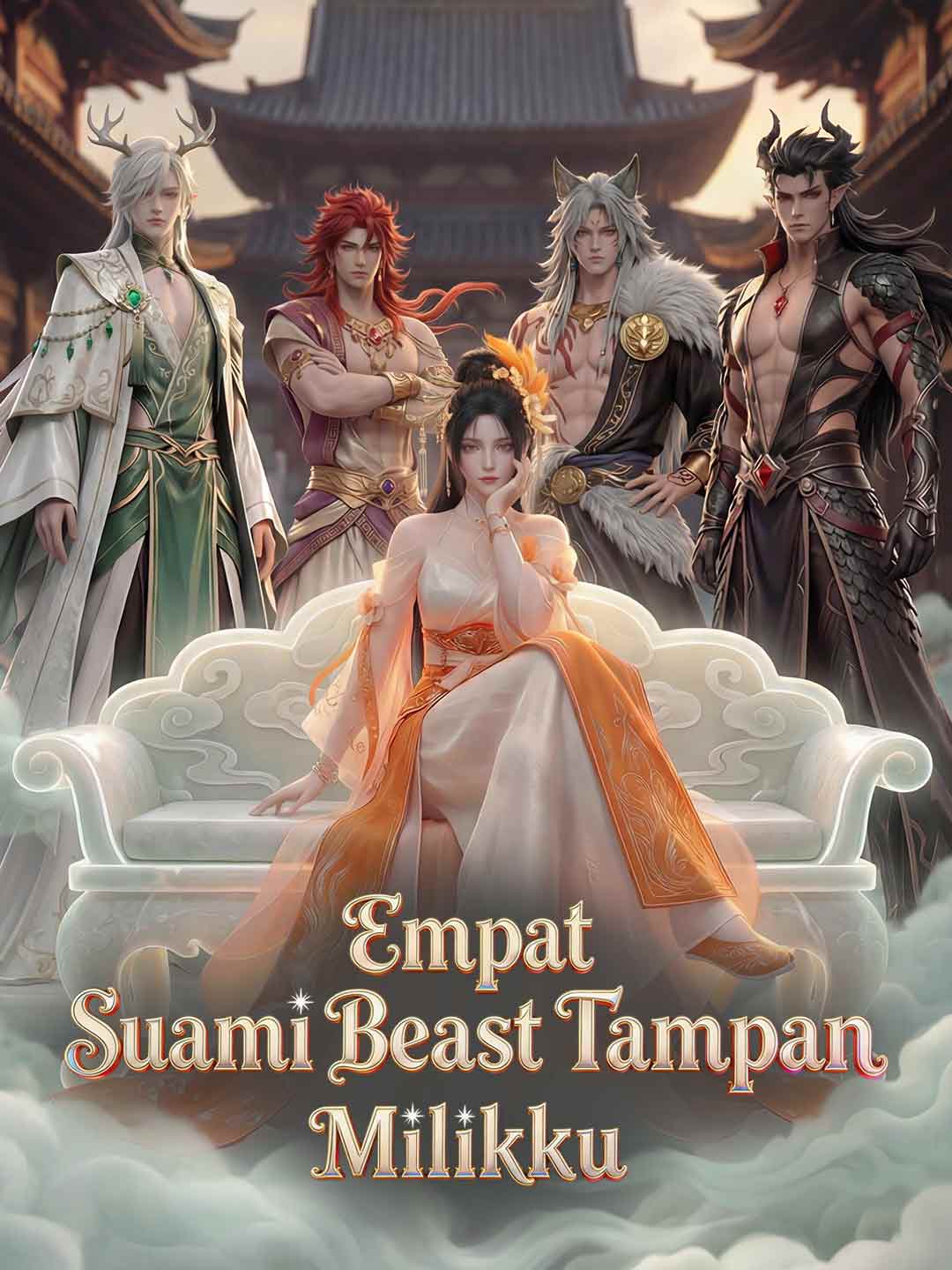 Poster Empat Suami Beast Tampan Milikku