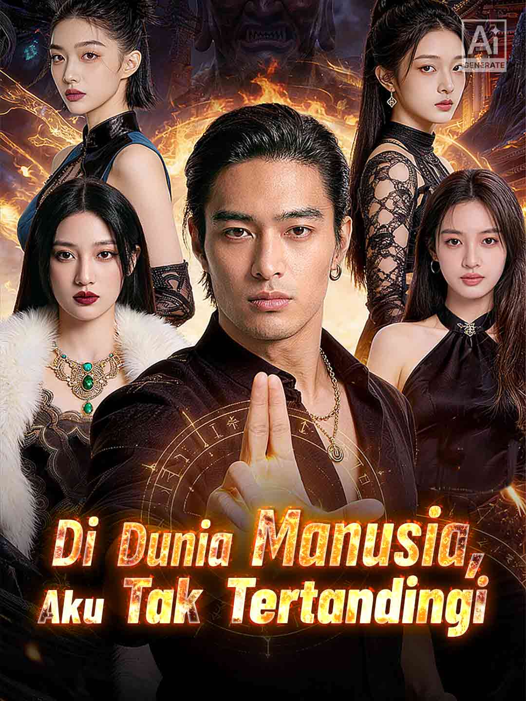 Poster Di Dunia Manusia, Aku Tak Tertandingi