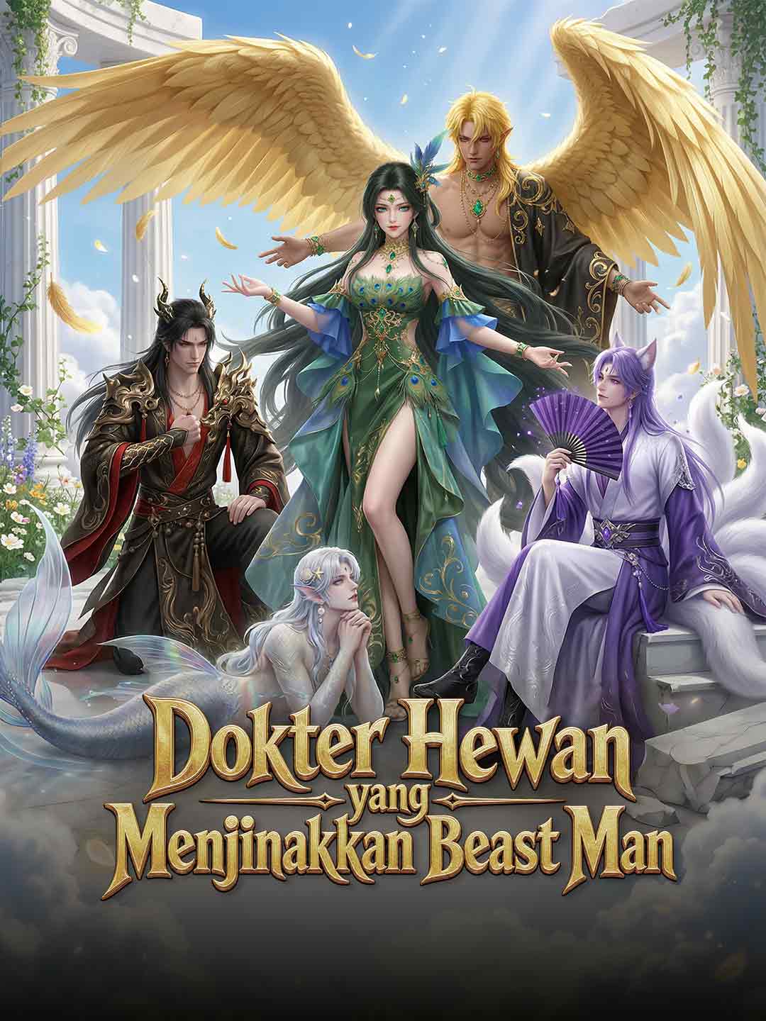 Poster Dokter Hewan yang Menjinakkan Beast Man