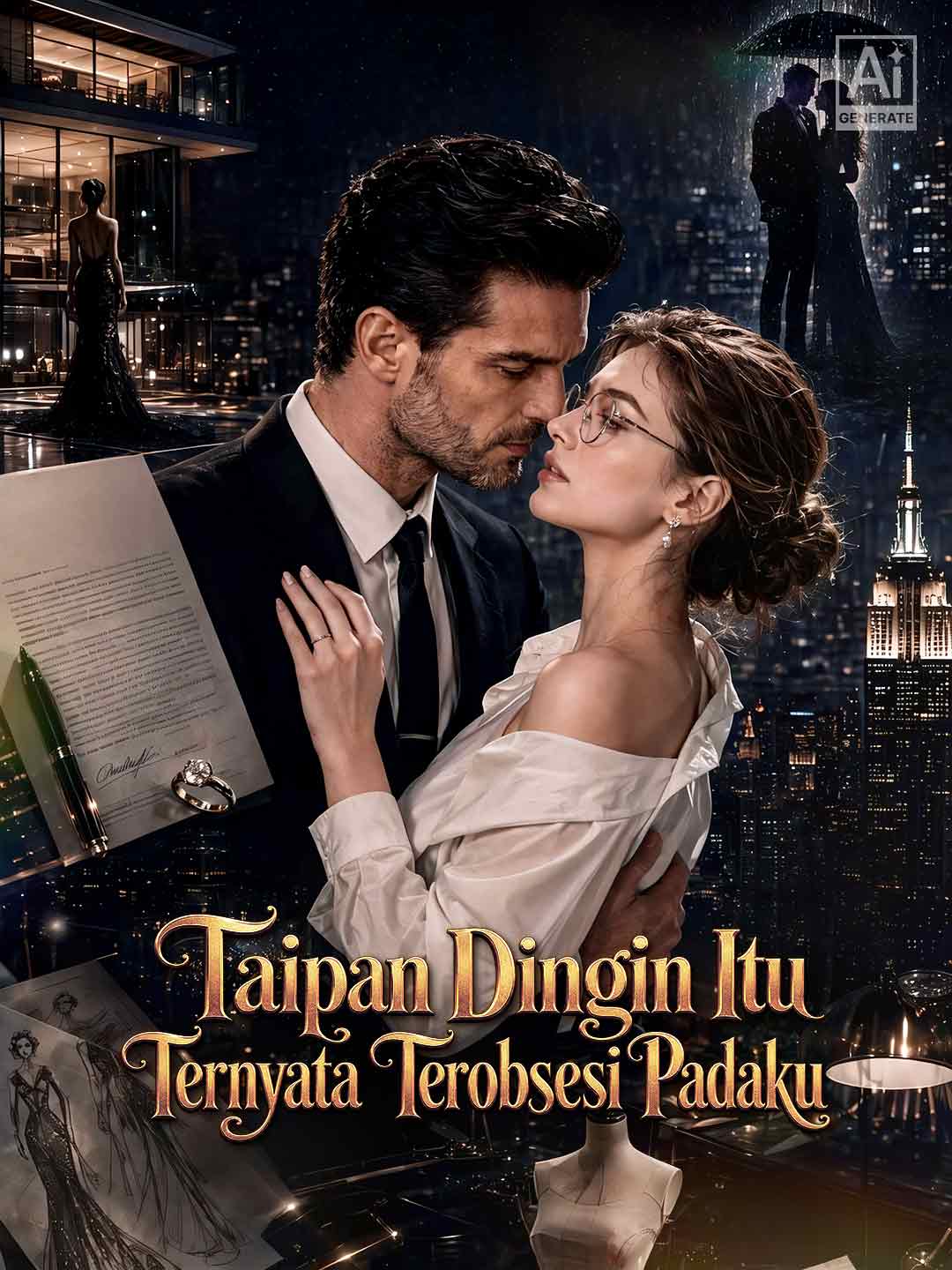 Poster Taipan Dingin Itu Ternyata Terobsesi Padaku