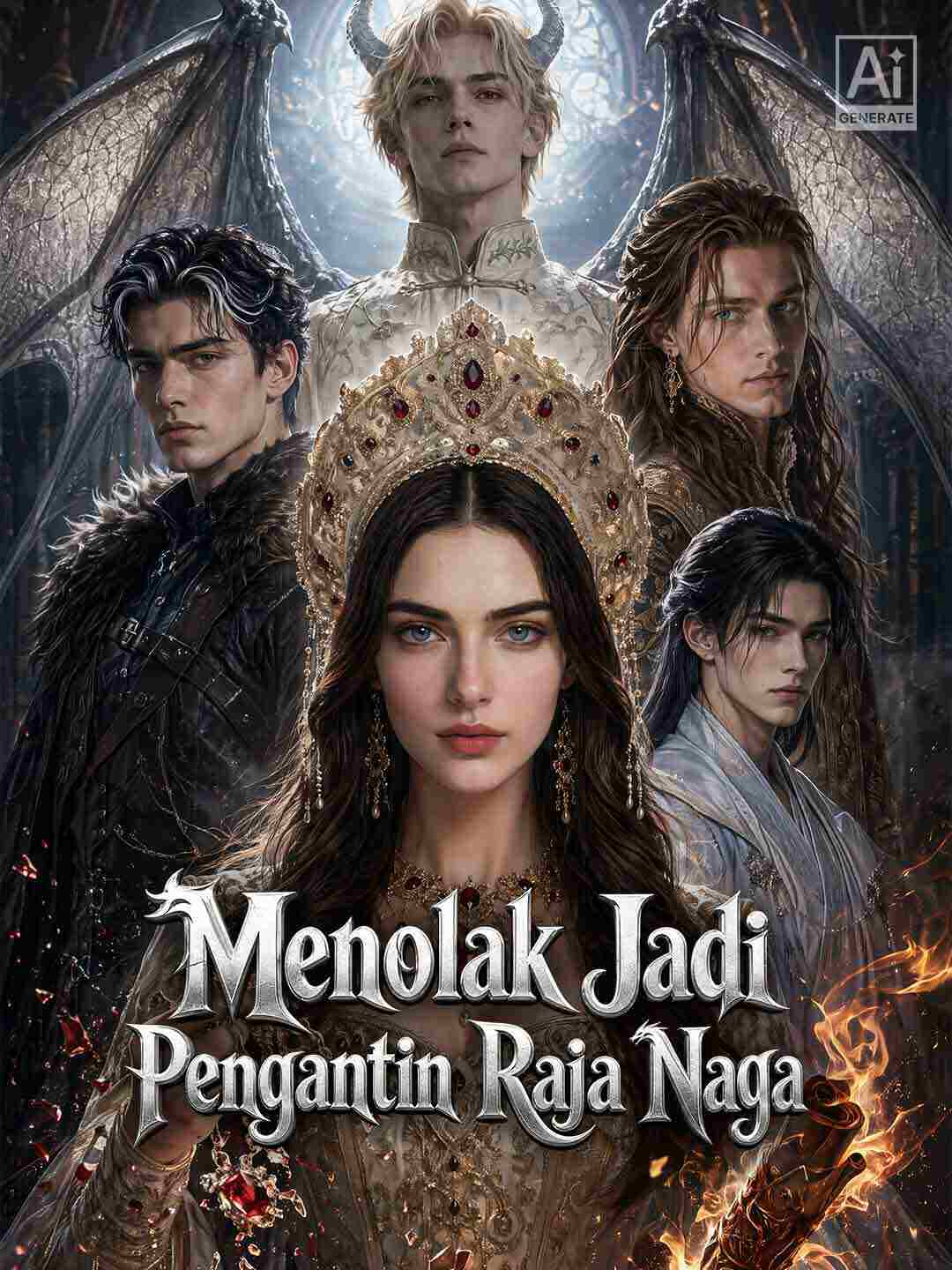 Poster Menolak Jadi Pengantin Raja Naga