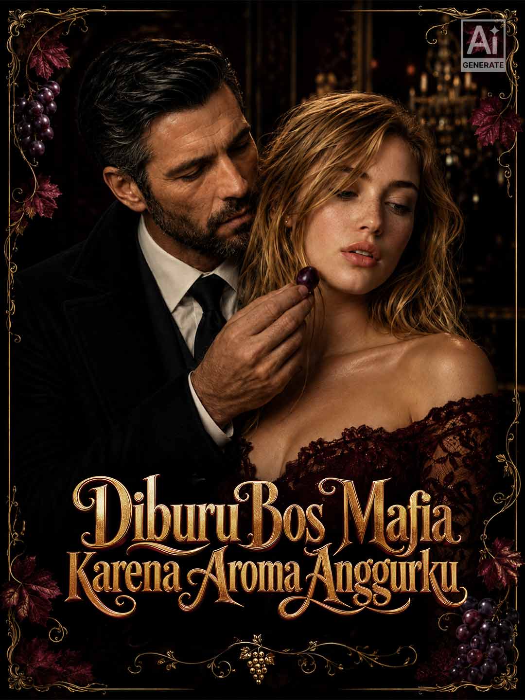 Poster Diburu Bos Mafia Karena Aroma Anggurku