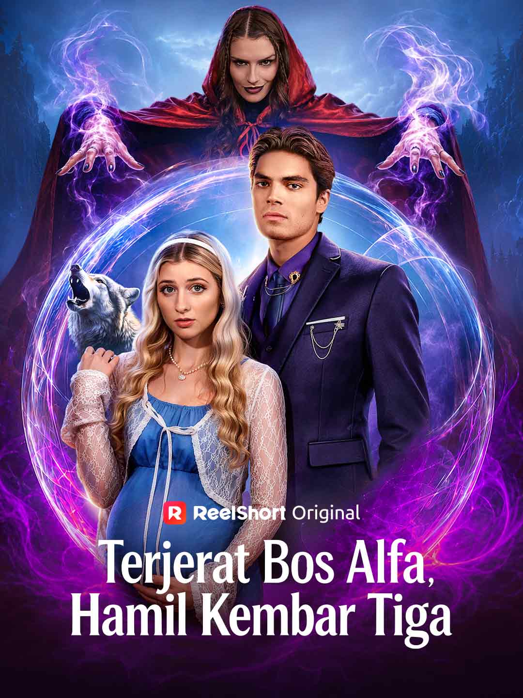 Poster Terjerat Bos Alfa, Hamil Kembar Tiga