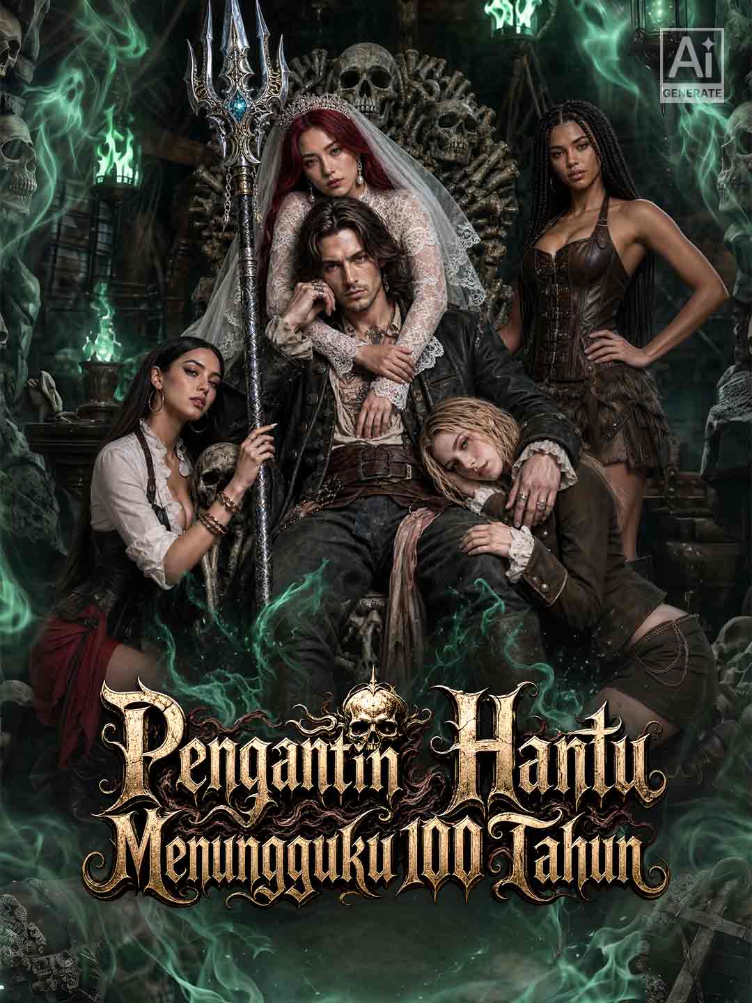 Poster Pengantin Hantu Menungguku 100 Tahun
