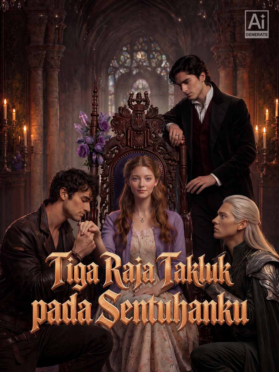 Poster Tiga Raja Takluk pada Sentuhanku