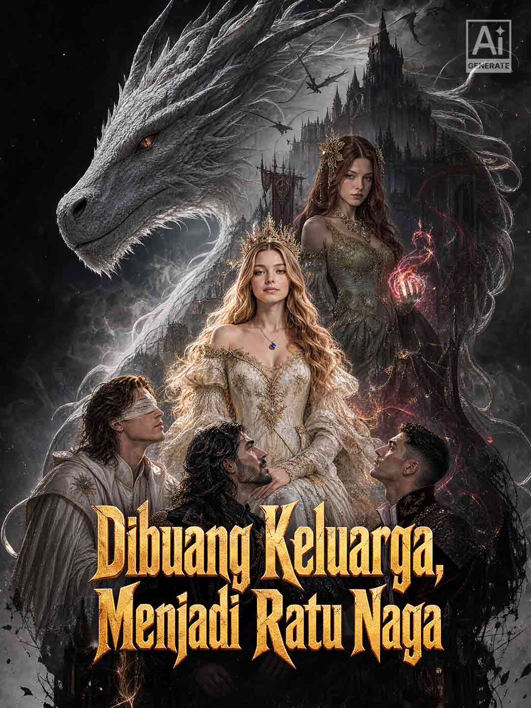 Poster Dibuang Keluarga, Menjadi Ratu Naga