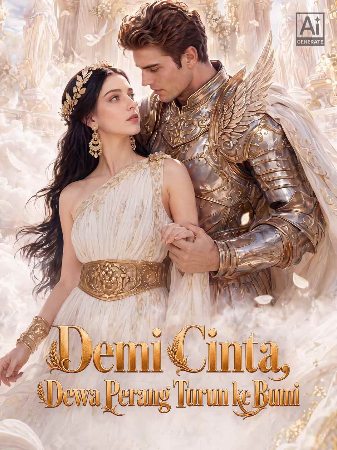 Poster Demi Cinta, Dewa Perang Turun ke Bumi