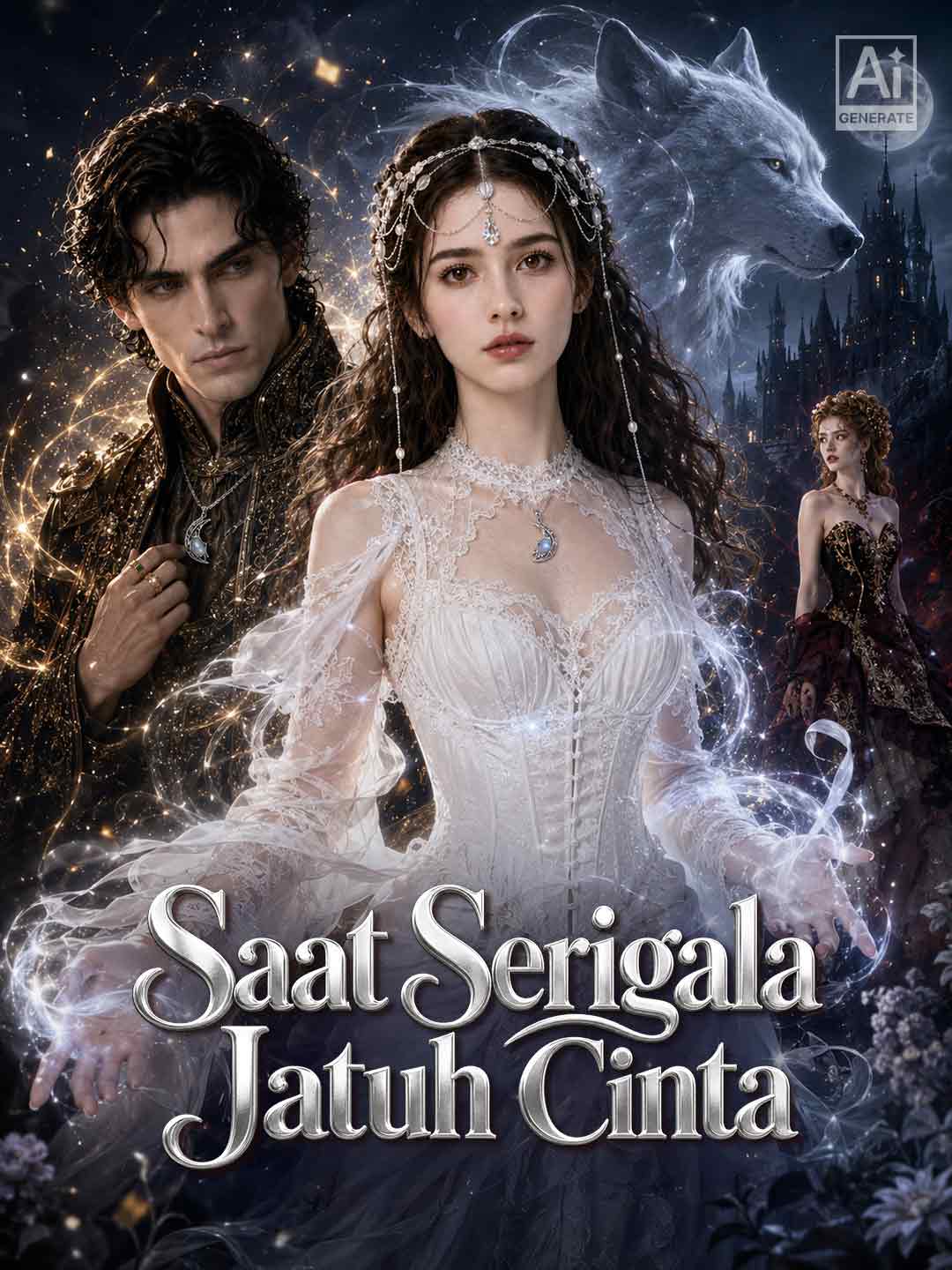Poster Saat Serigala Jatuh Cinta