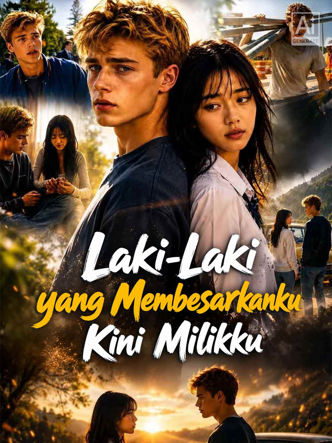 Poster Laki-Laki yang Membesarkanku Kini Milikku