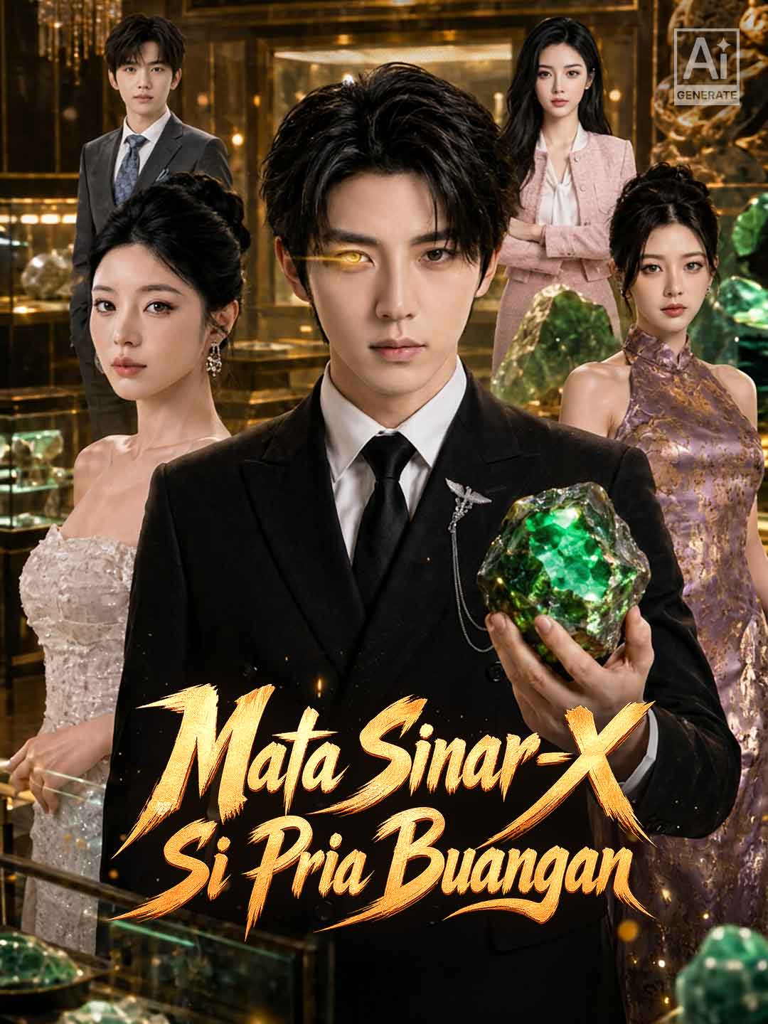 Poster Mata Sinar-X Si Pria Buangan