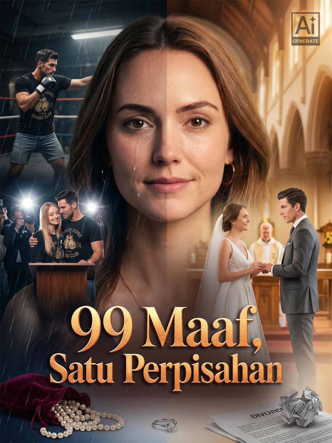 Poster 99 Maaf, Satu Perpisahan