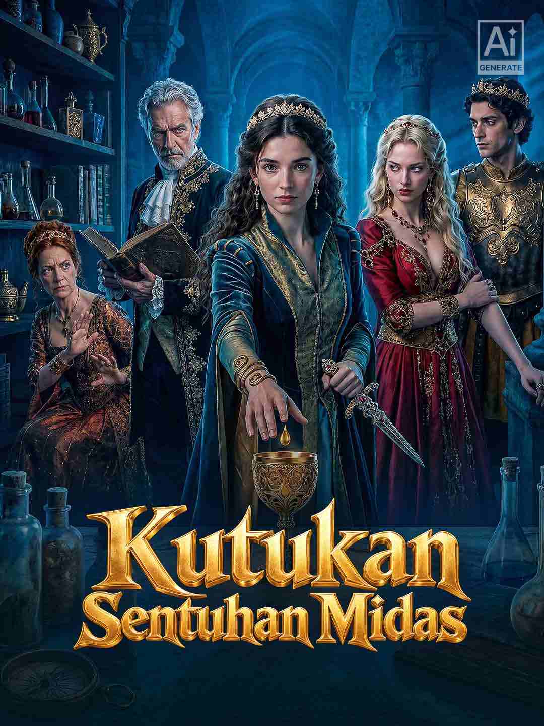 Poster Kutukan Sentuhan Midas