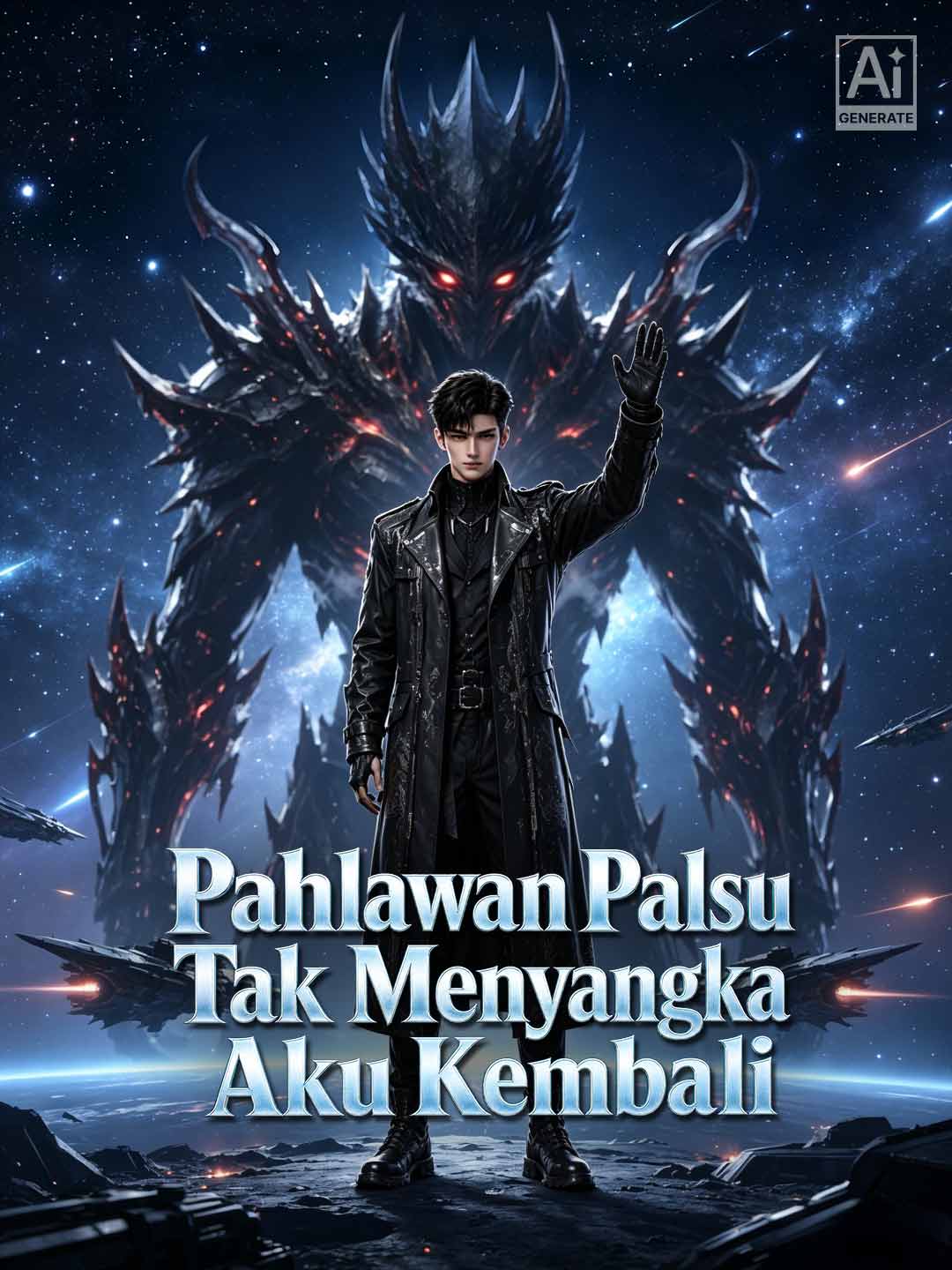 Poster Pahlawan Palsu Tak Menyangka Aku Kembali