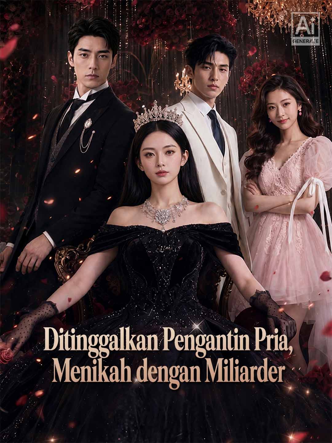 Poster Ditinggalkan Pengantin Pria, Menikah dengan Miliarder