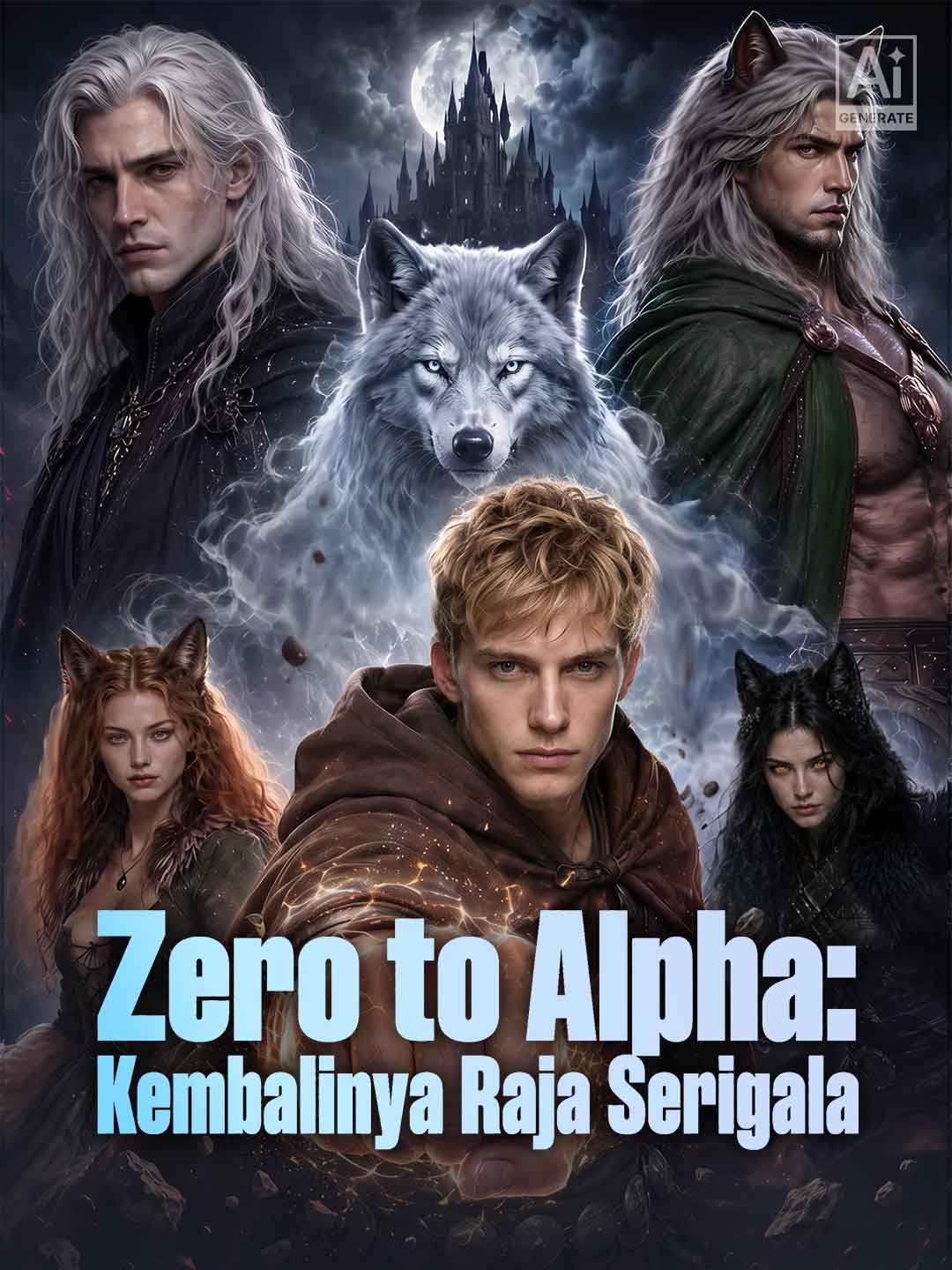Poster Zero to Alpha:  Kembalinya Raja Serigala