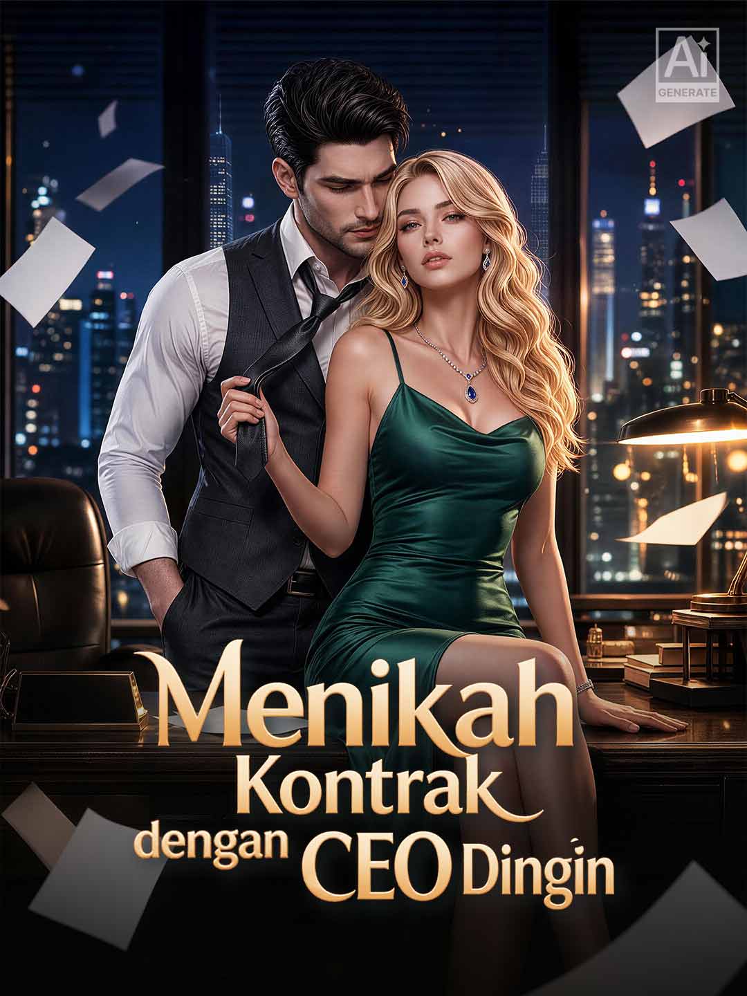 Poster Menikah Kontrak dengan CEO Dingin