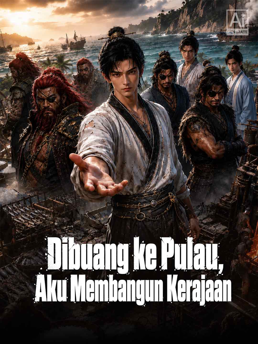 Poster Dibuang ke Pulau, Aku Membangun Kerajaan