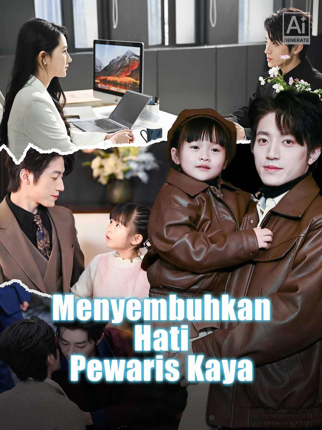 Poster Menyembuhkan Hati Pewaris Kaya