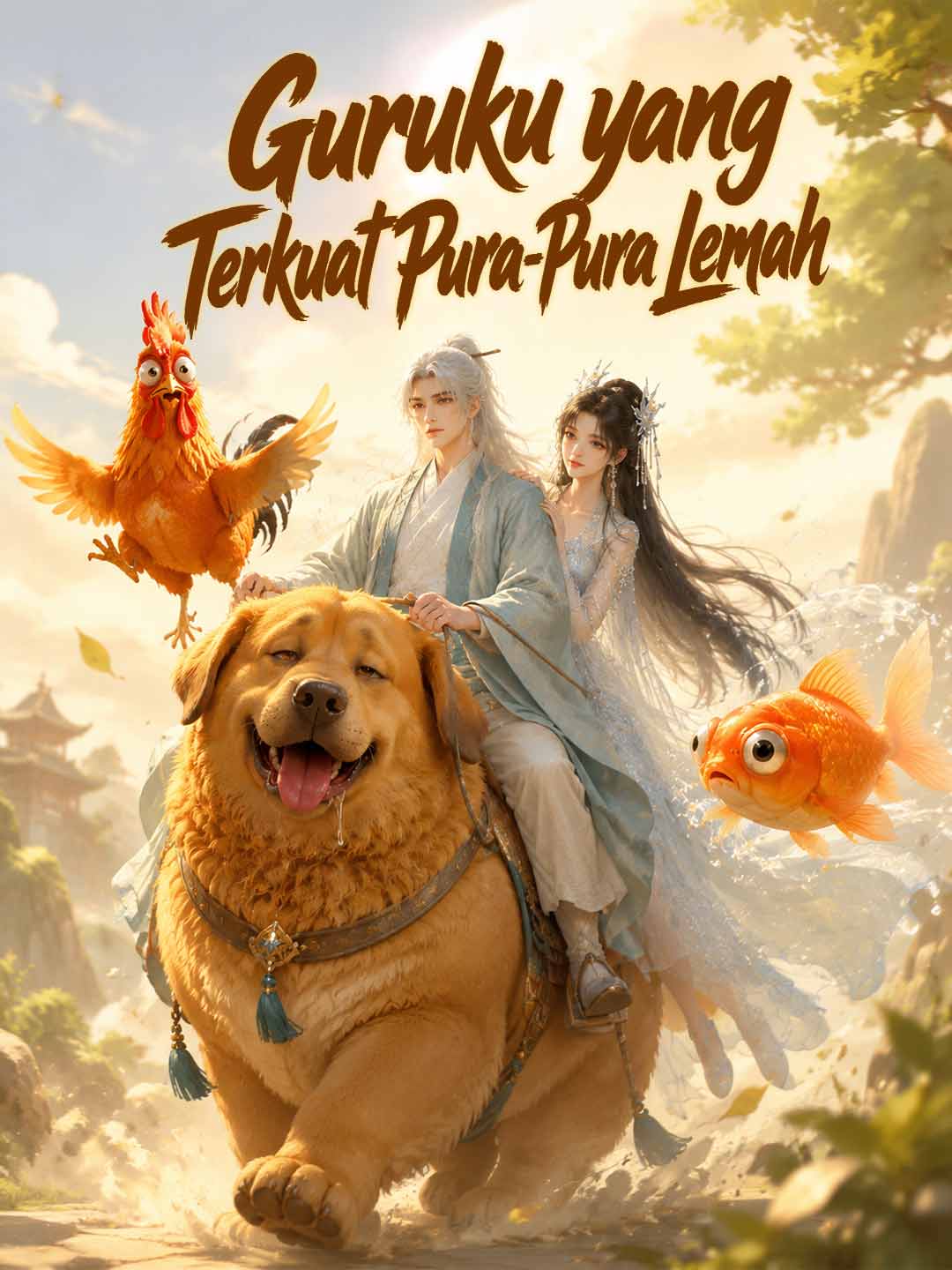 Poster Guruku yang Terkuat Pura-Pura Lemah
