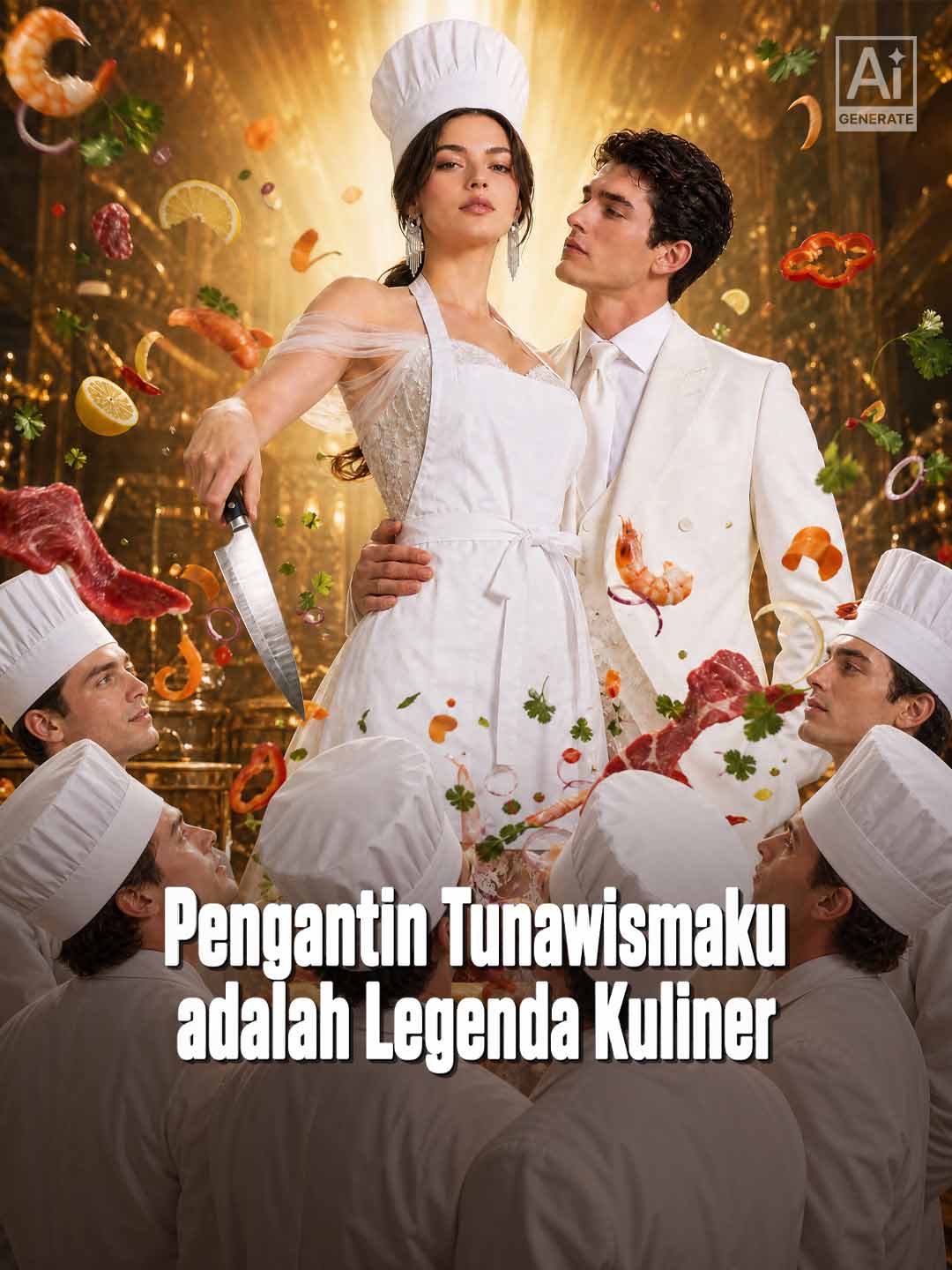 Poster Pengantin Tunawismaku adalah Legenda Kuliner