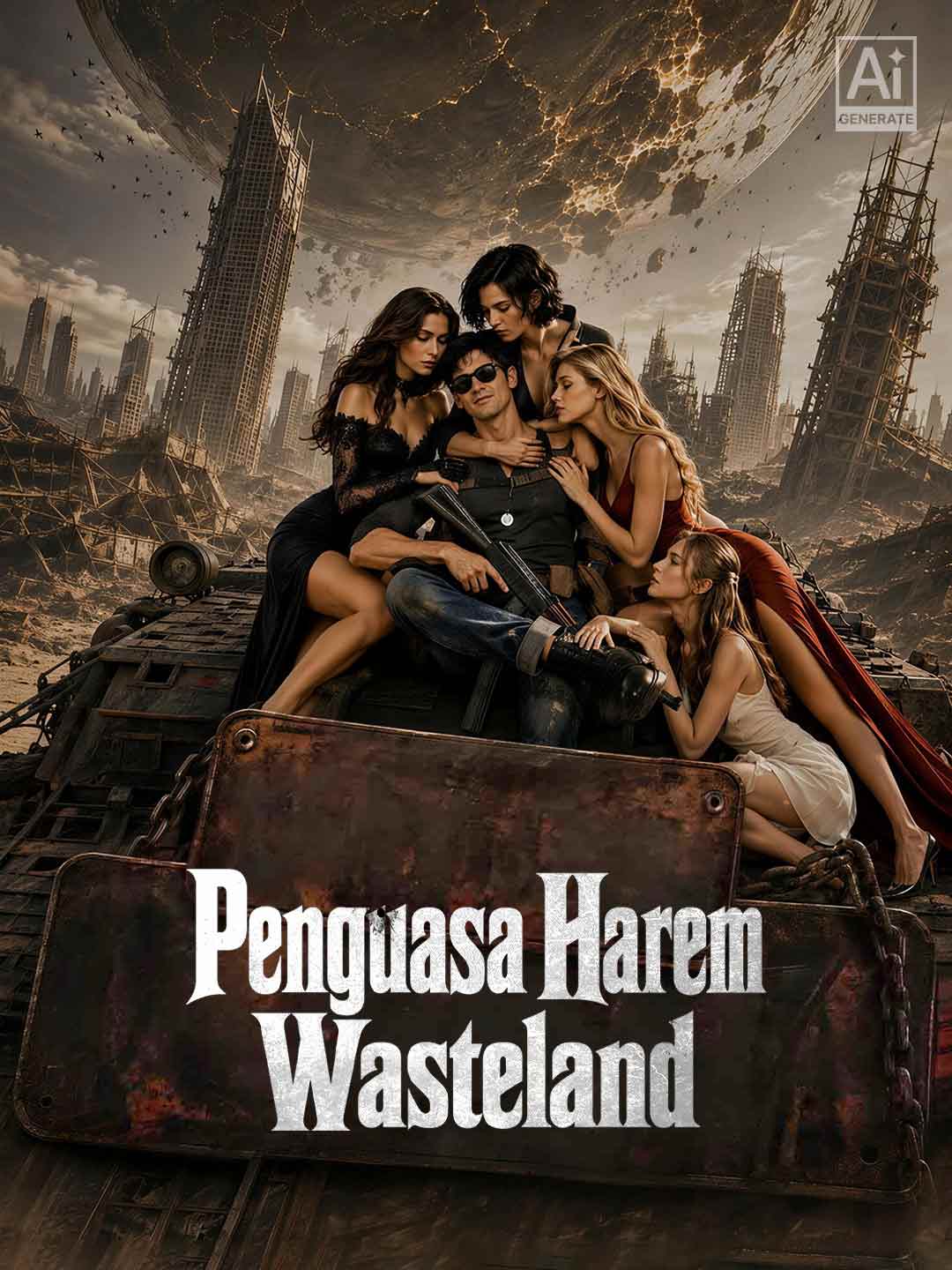 Poster Penguasa Harem Wasteland