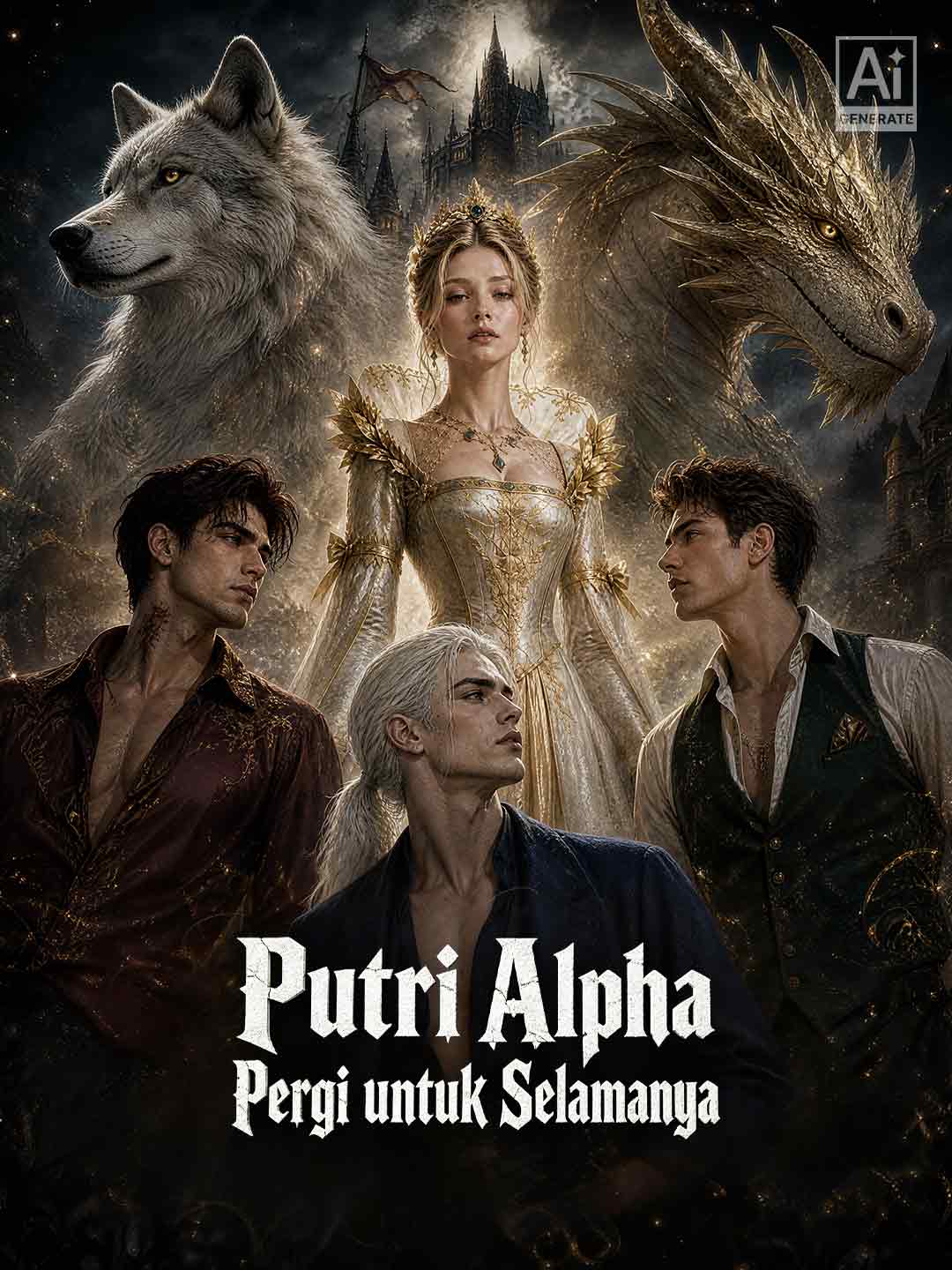 Poster Putri Alpha Pergi untuk Selamanya